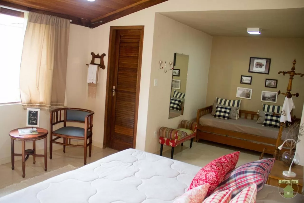 Seating Area in Pousada Nossa Terra