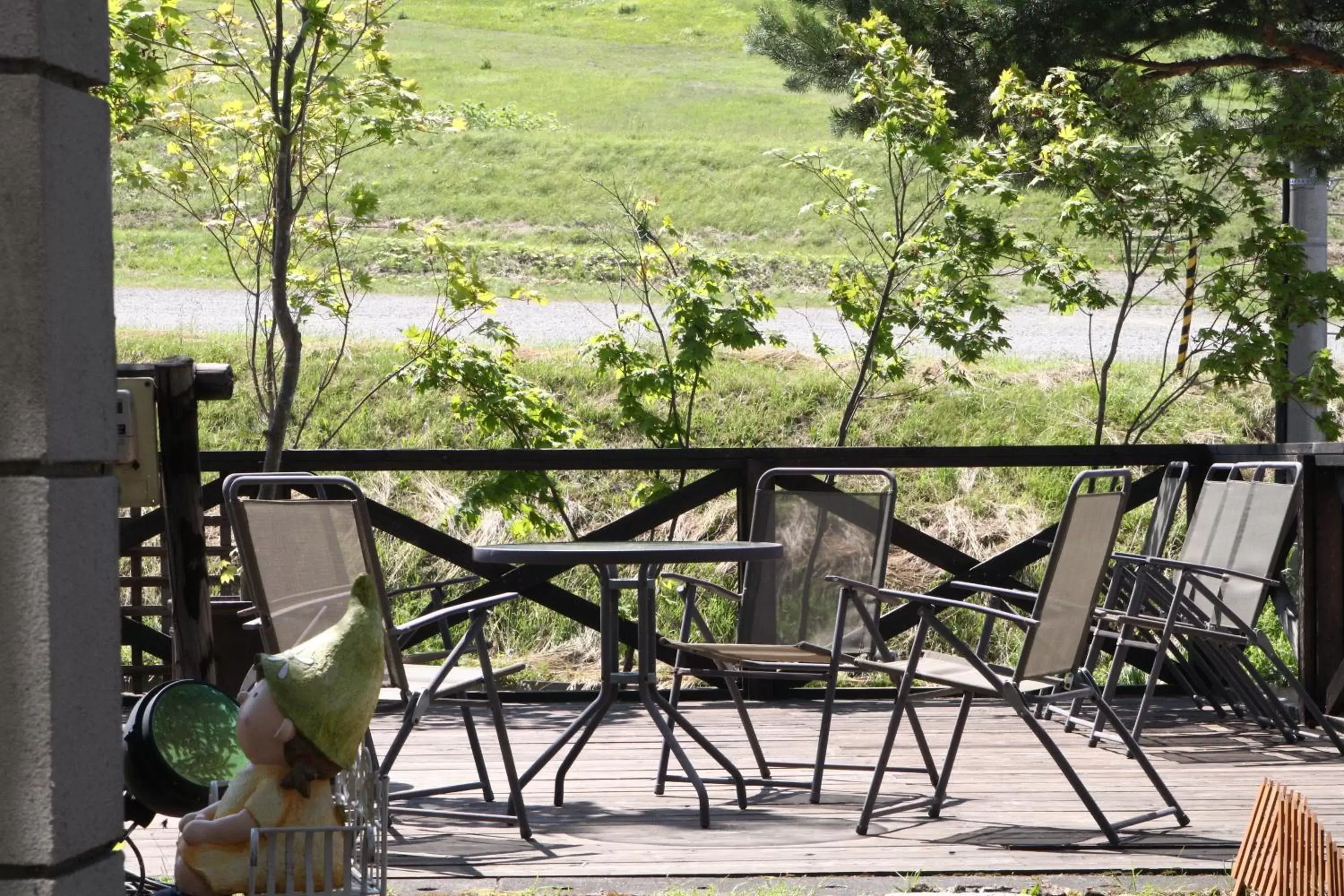 Balcony/Terrace in Hotel Naturwald Furano