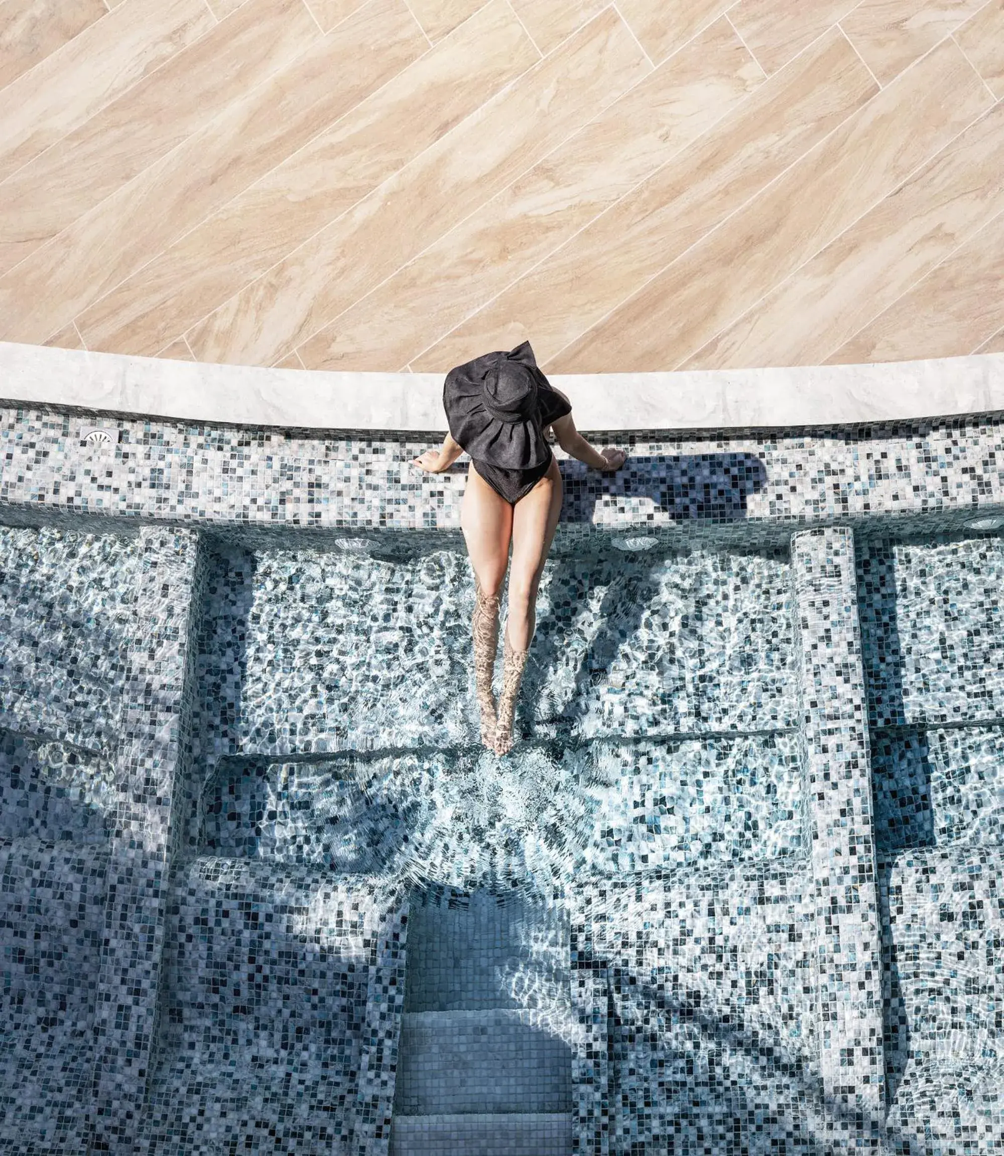 Swimming pool in Nautilux Rethymno by Mage Hotels