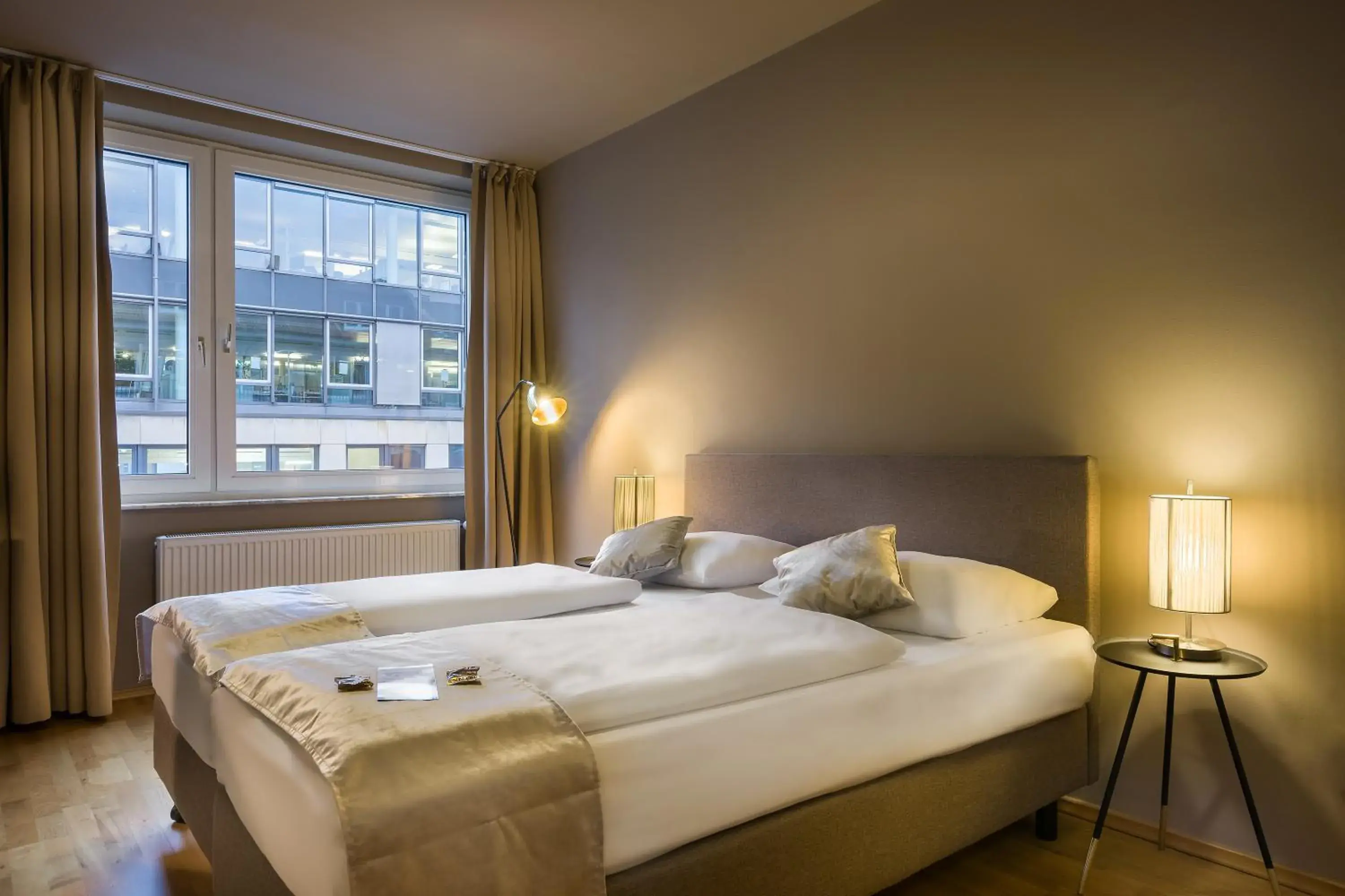 Photo of the whole room, Bed in Scope Hotel City Stay Frankfurt