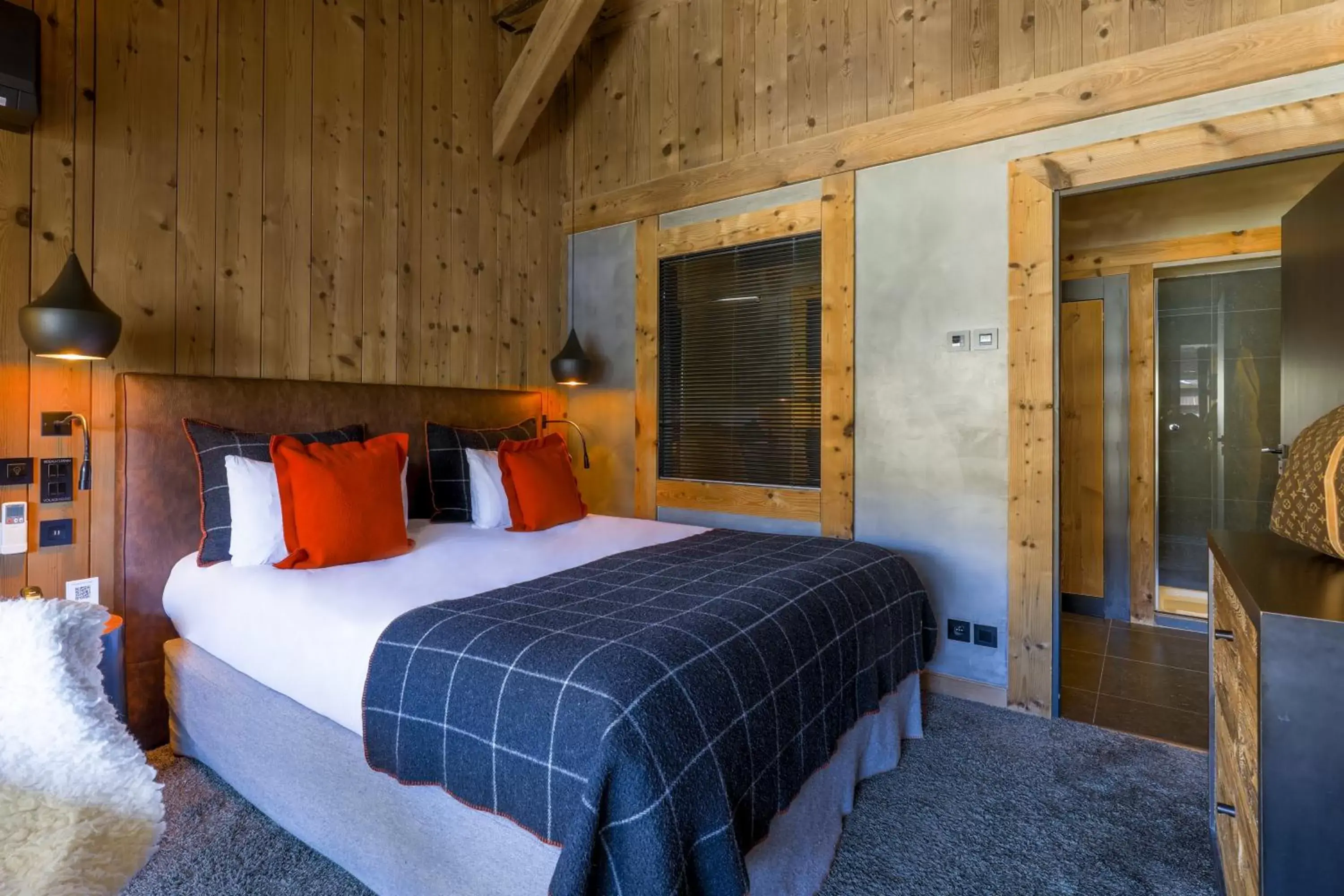 Bedroom, Bed in M de Megève