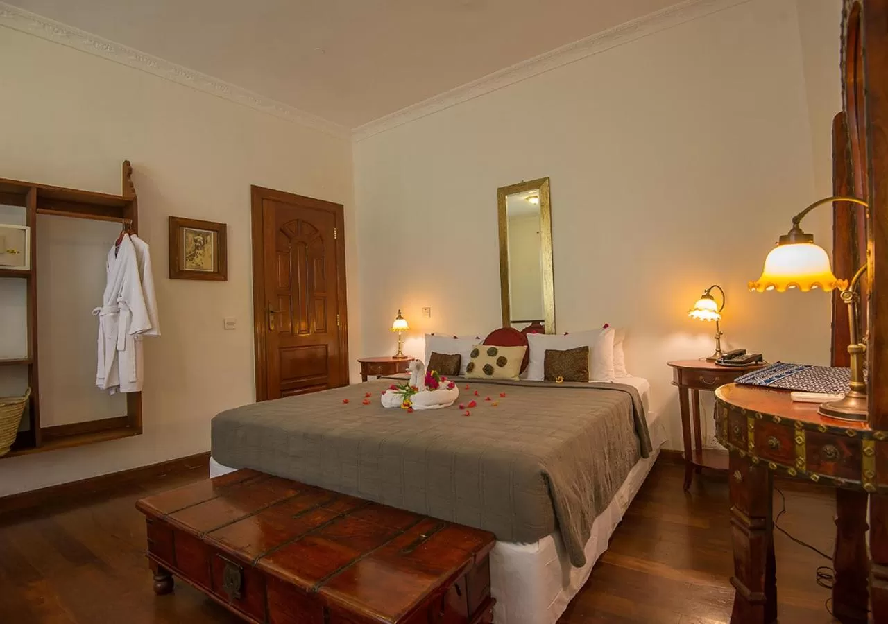 Bed in The Seyyida Hotel and Spa