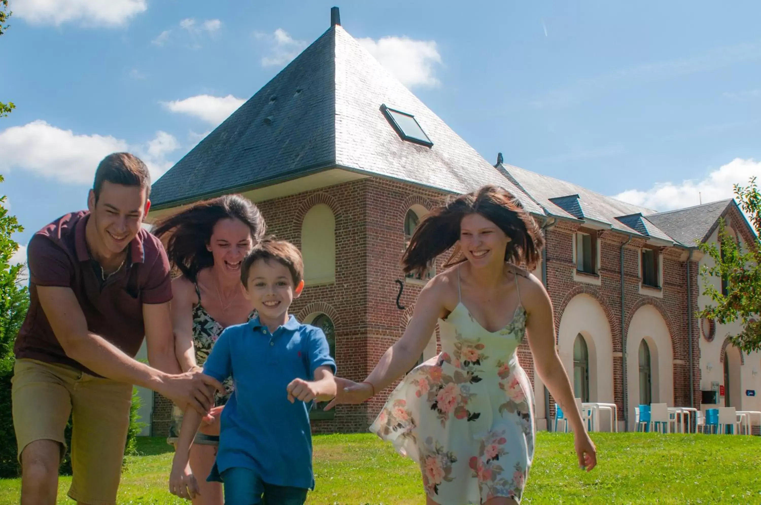 Family in Goélia Résidence Du Parc