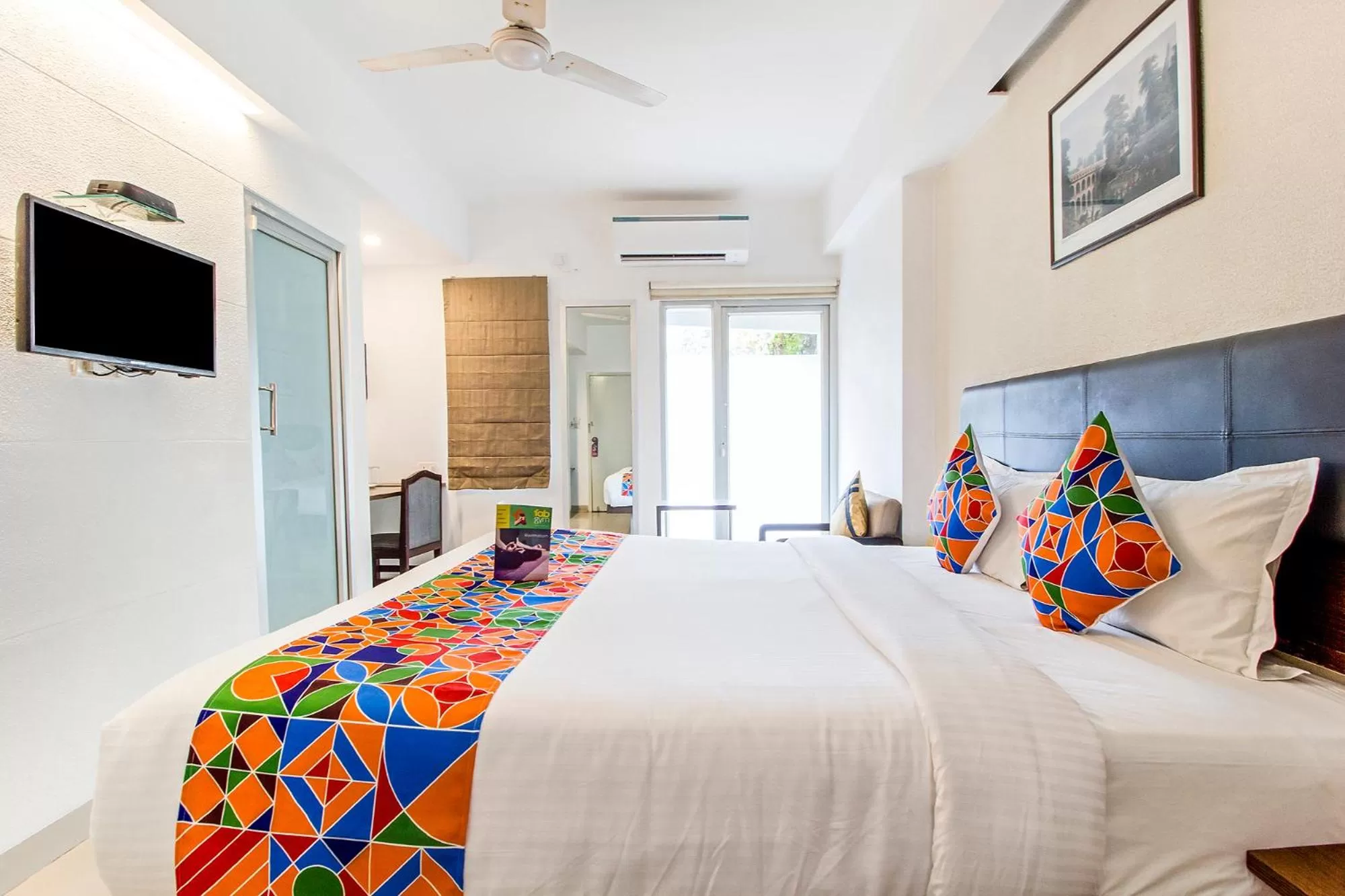 Bedroom, Bed in FabHotel Kalyan - Nr Dairy Dan Circle