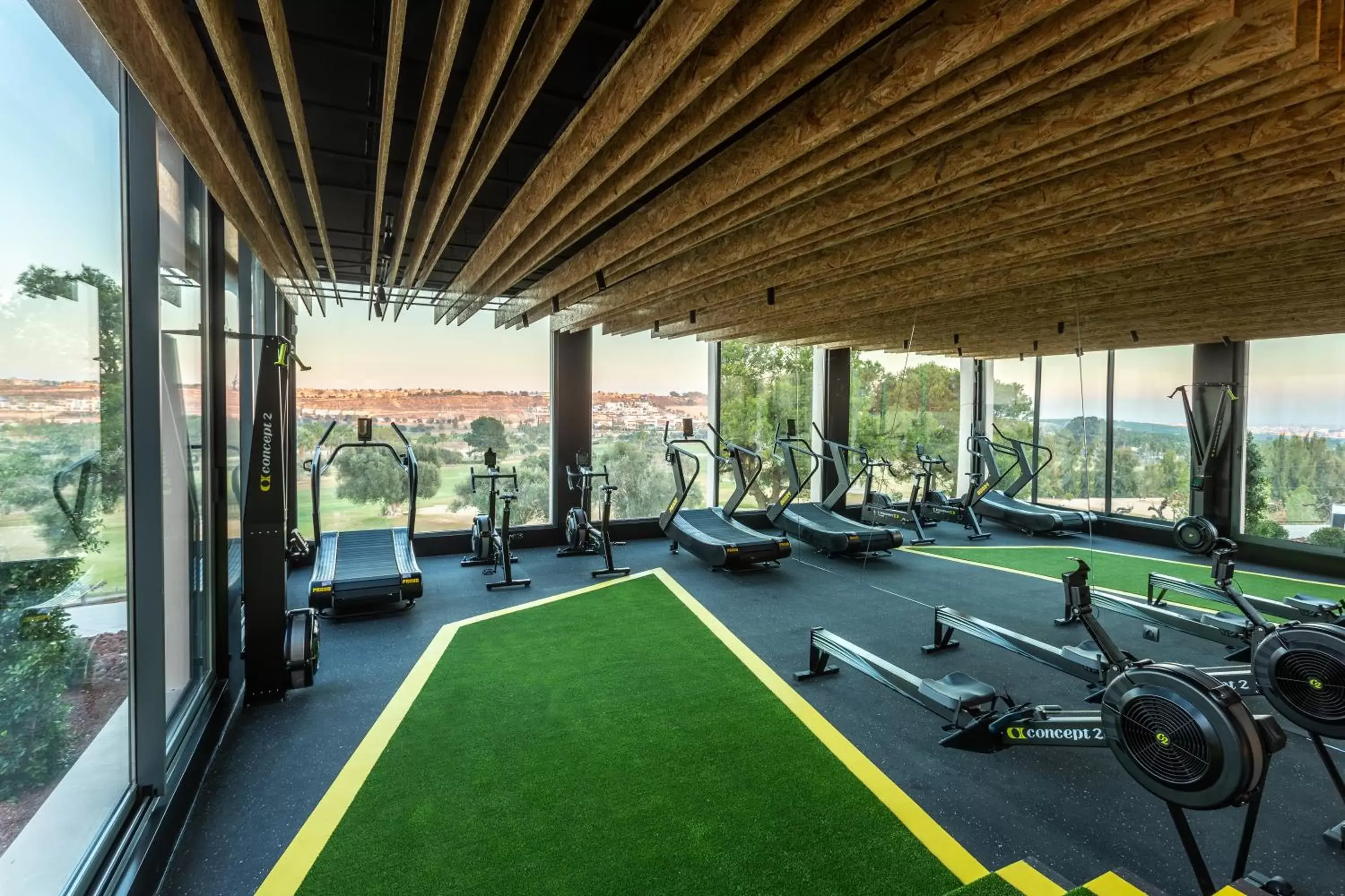 Fitness centre/facilities in La Finca Resort