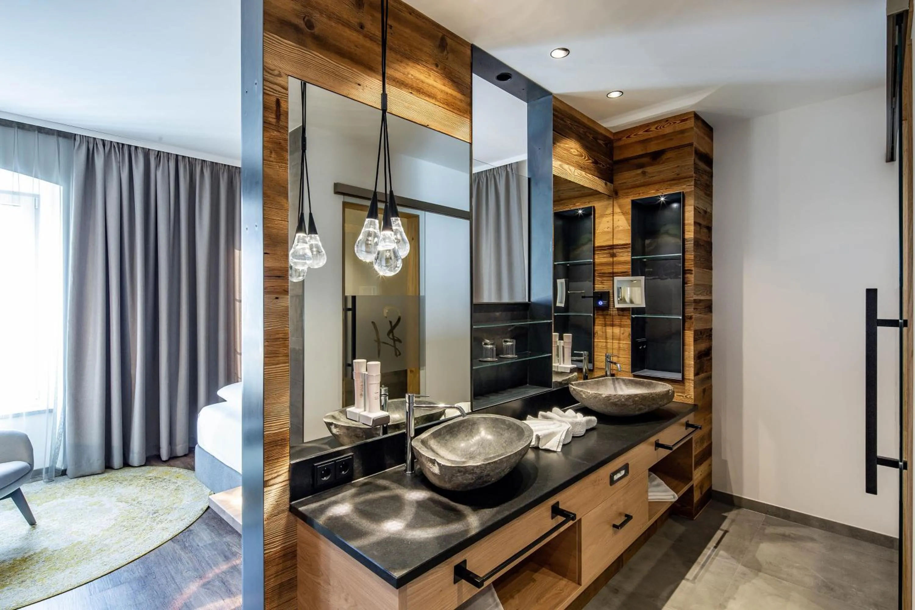 Bathroom in Hotel Zum Stemplinger Hansl