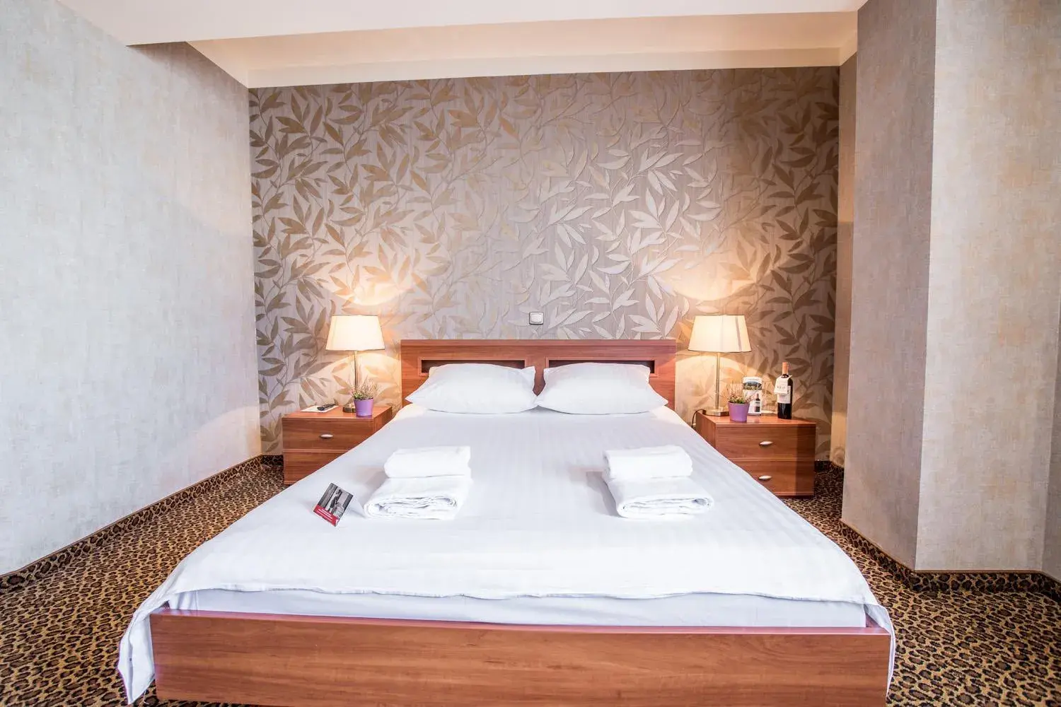 Bed in Hotel Diament Vacanza Katowice - Siemianowice