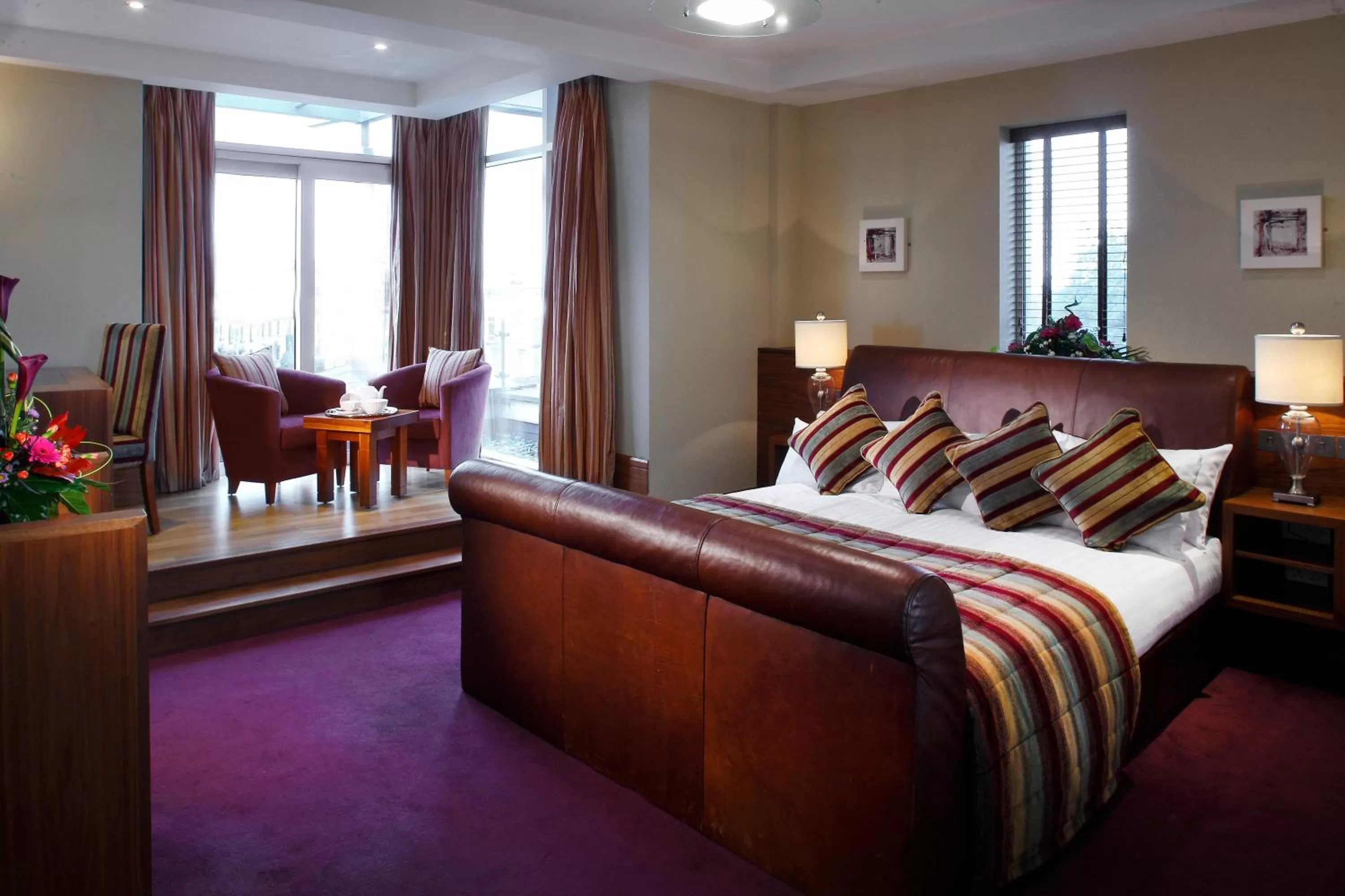 Bedroom in Tullamore Court Hotel