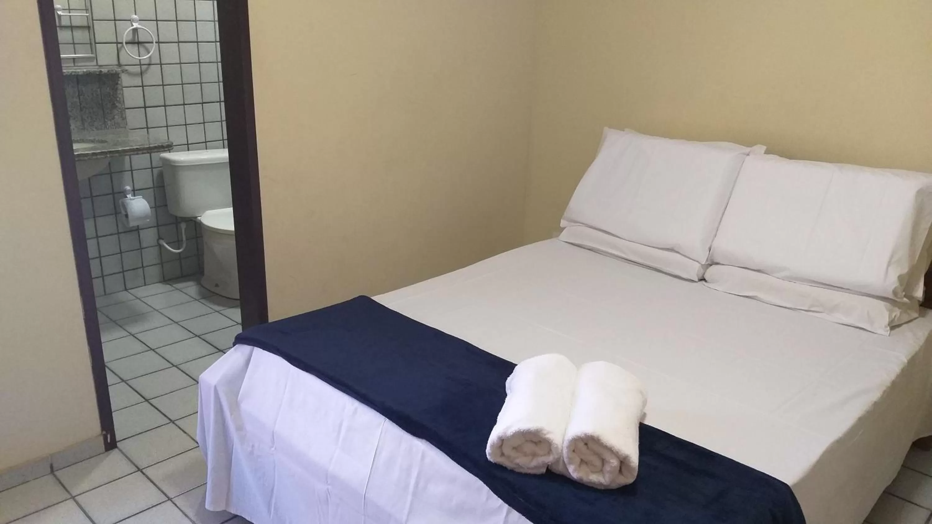 Bed in Praia Apart Hotel