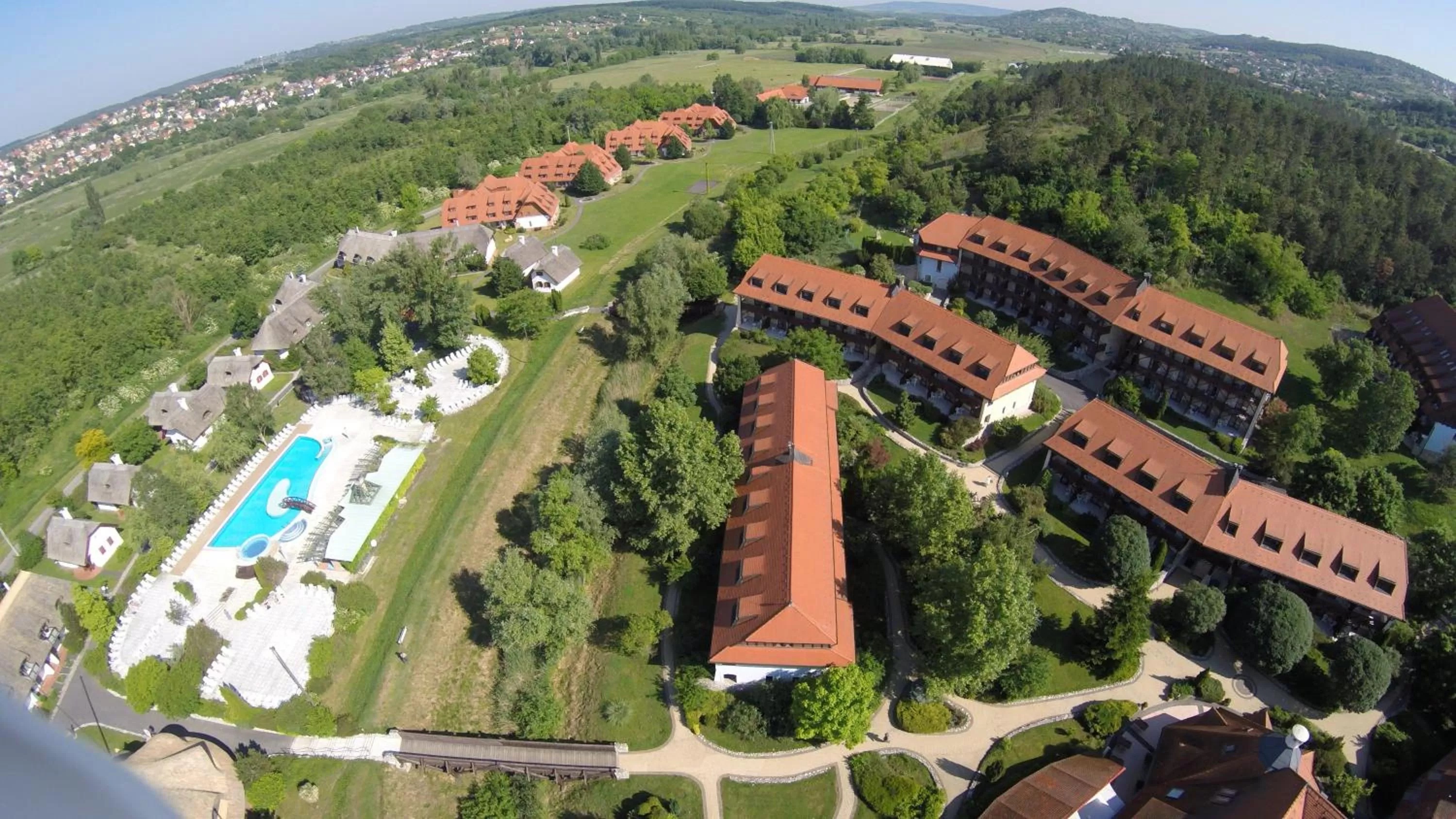 Bird's eye view in Club Dobogómajor superior