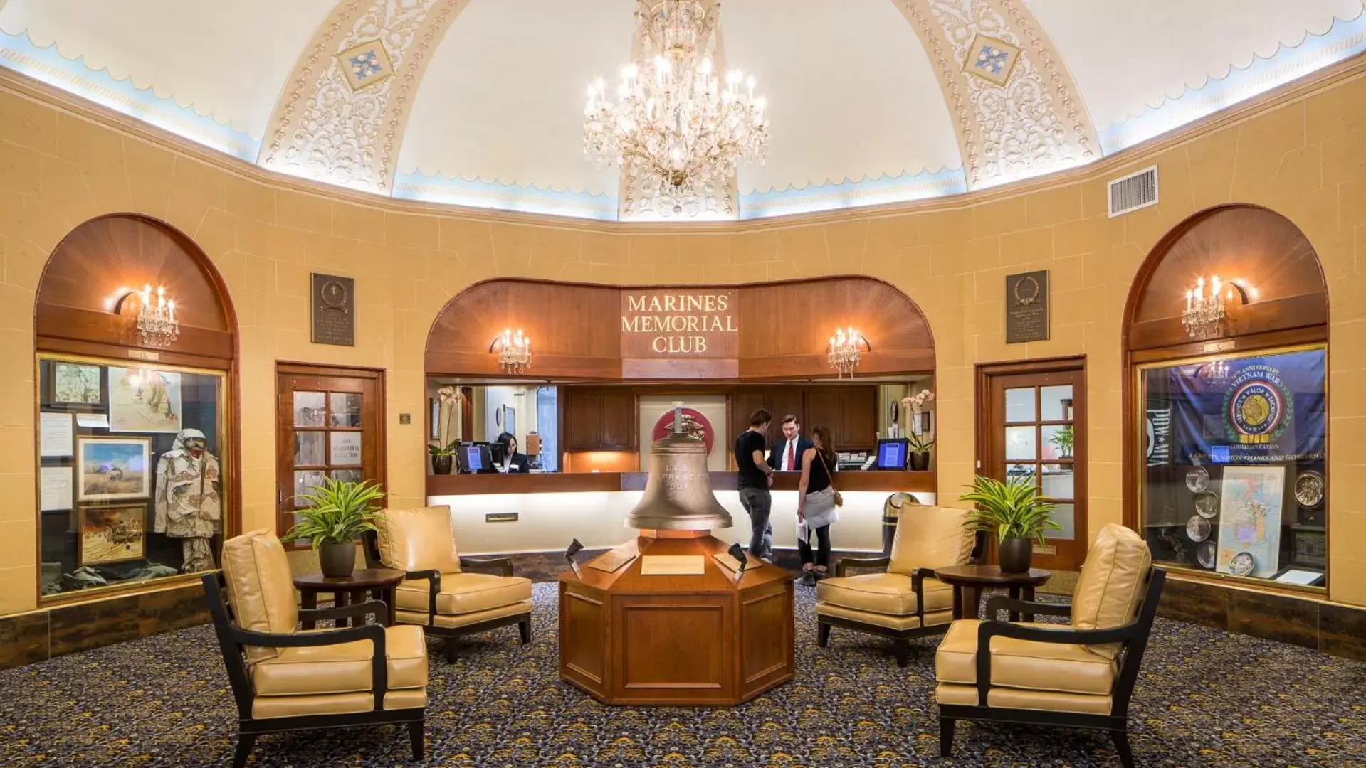 Lobby or reception, Lobby/Reception in Marines' Memorial Club & Hotel Union Square