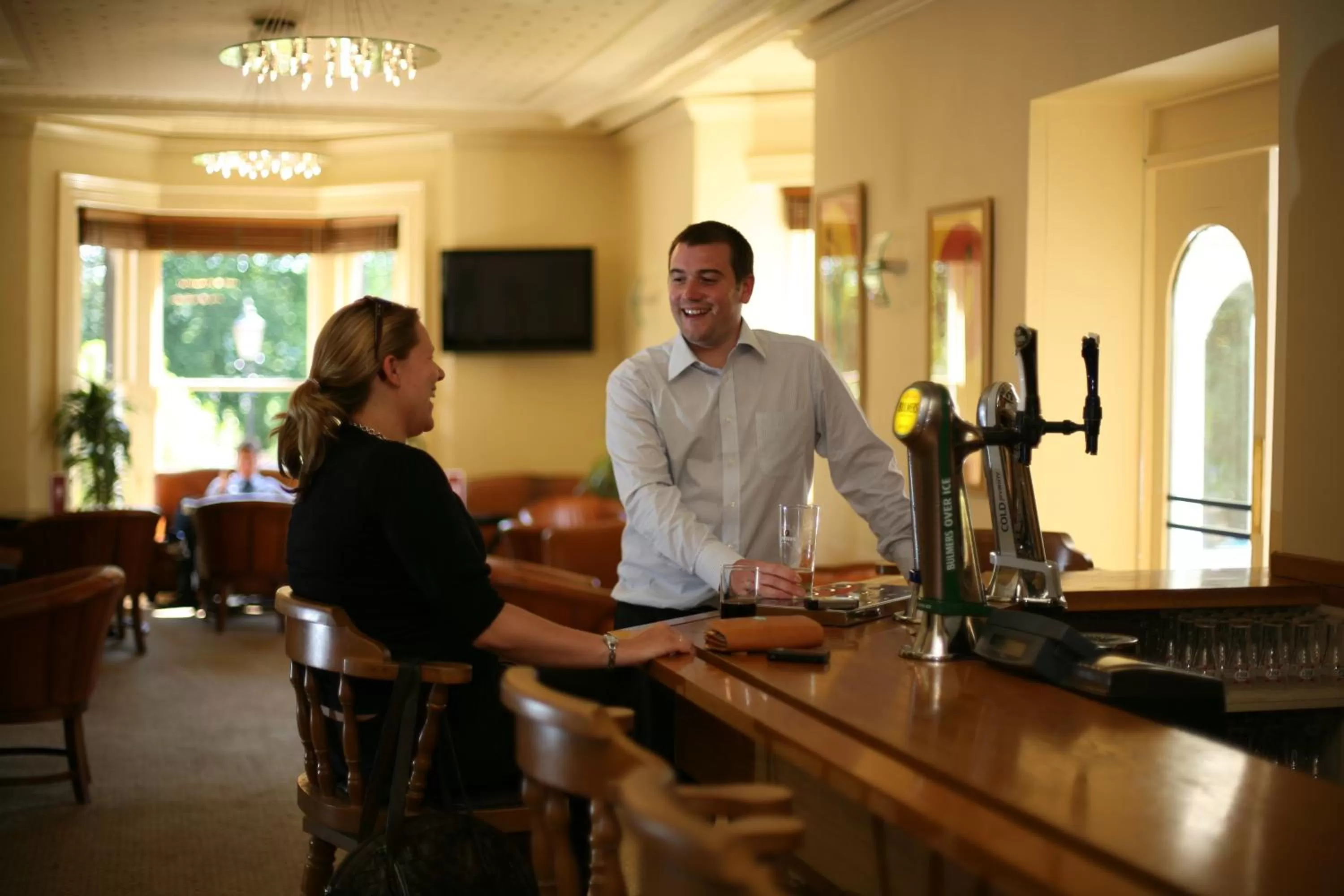 Staff in B/W Plus Buxton Lee Wood Hotel