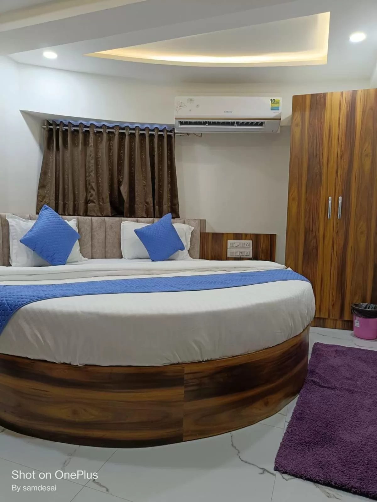 Bed in HOTEL ROYAL GRAND