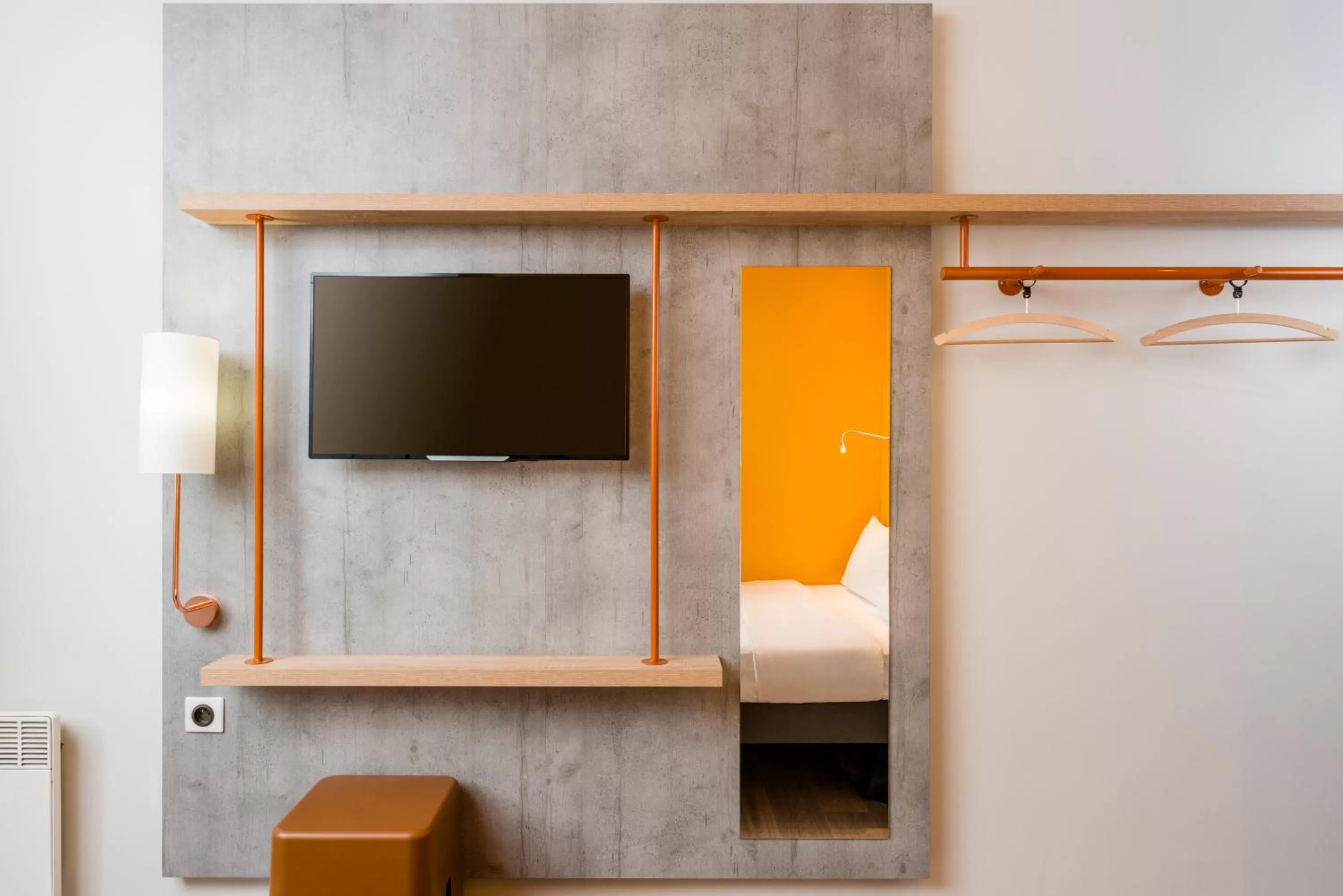 TV and multimedia, Bed in ibis budget Strasbourg La Vigie