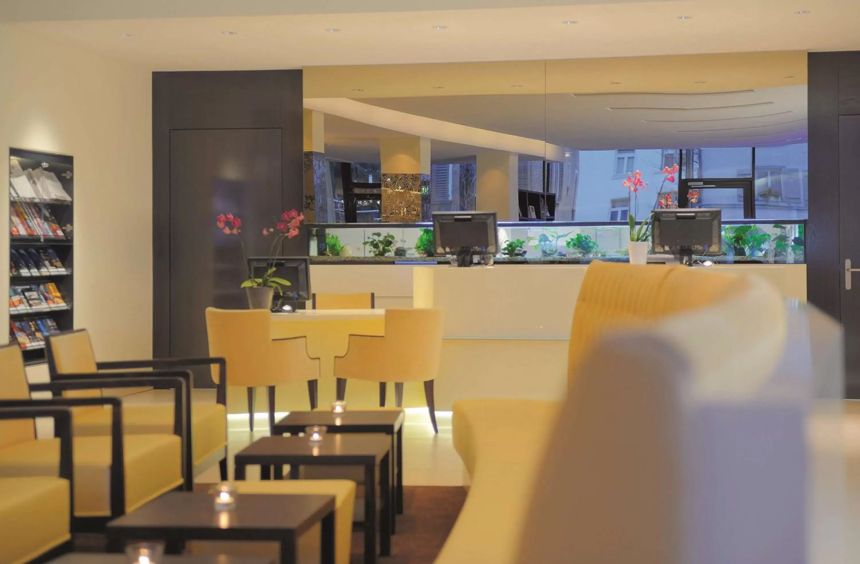 Lobby or reception, Restaurant/Places to Eat in Radisson Blu Hotel, St. Gallen