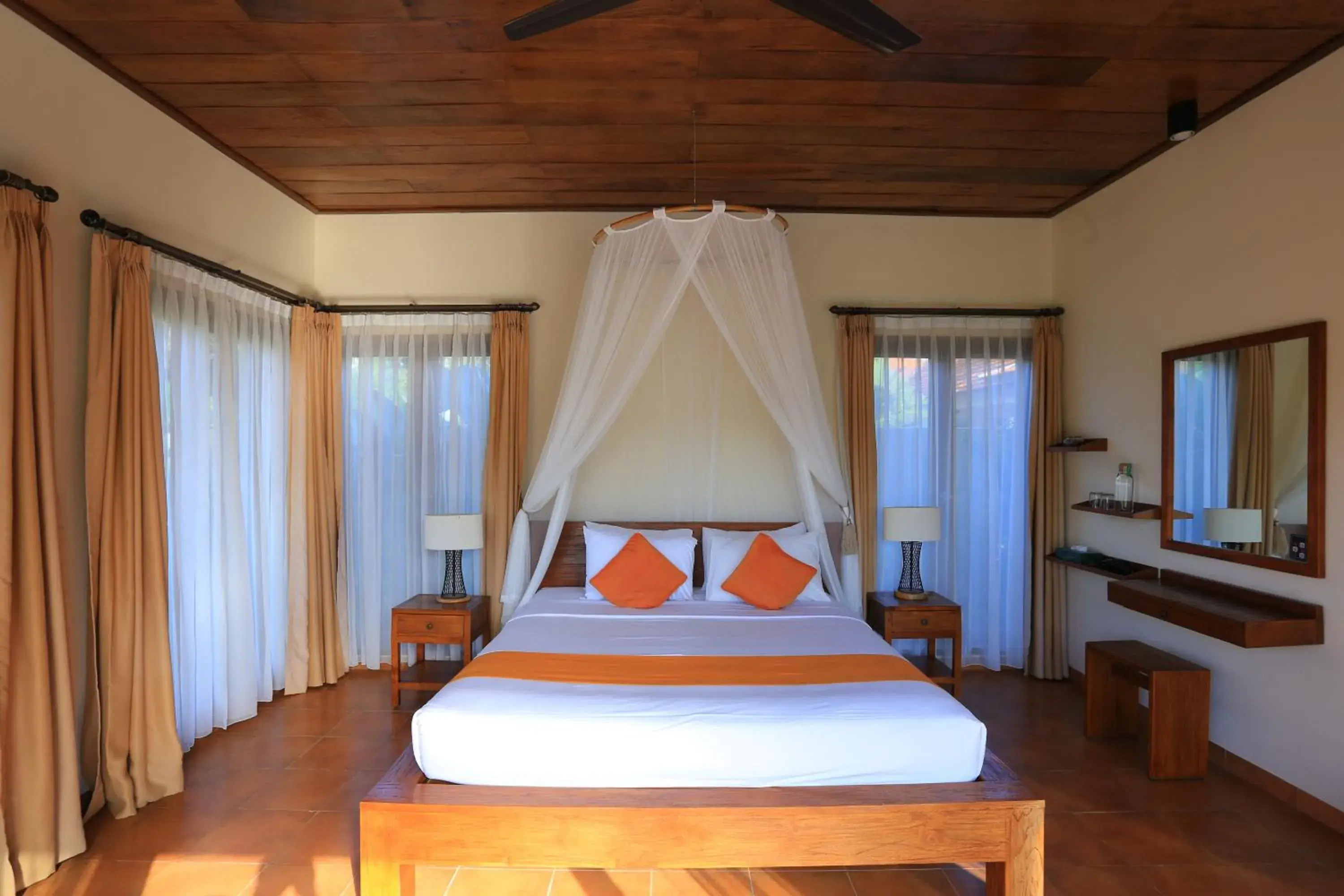 Bed in Ubud Heaven Sayan Villa