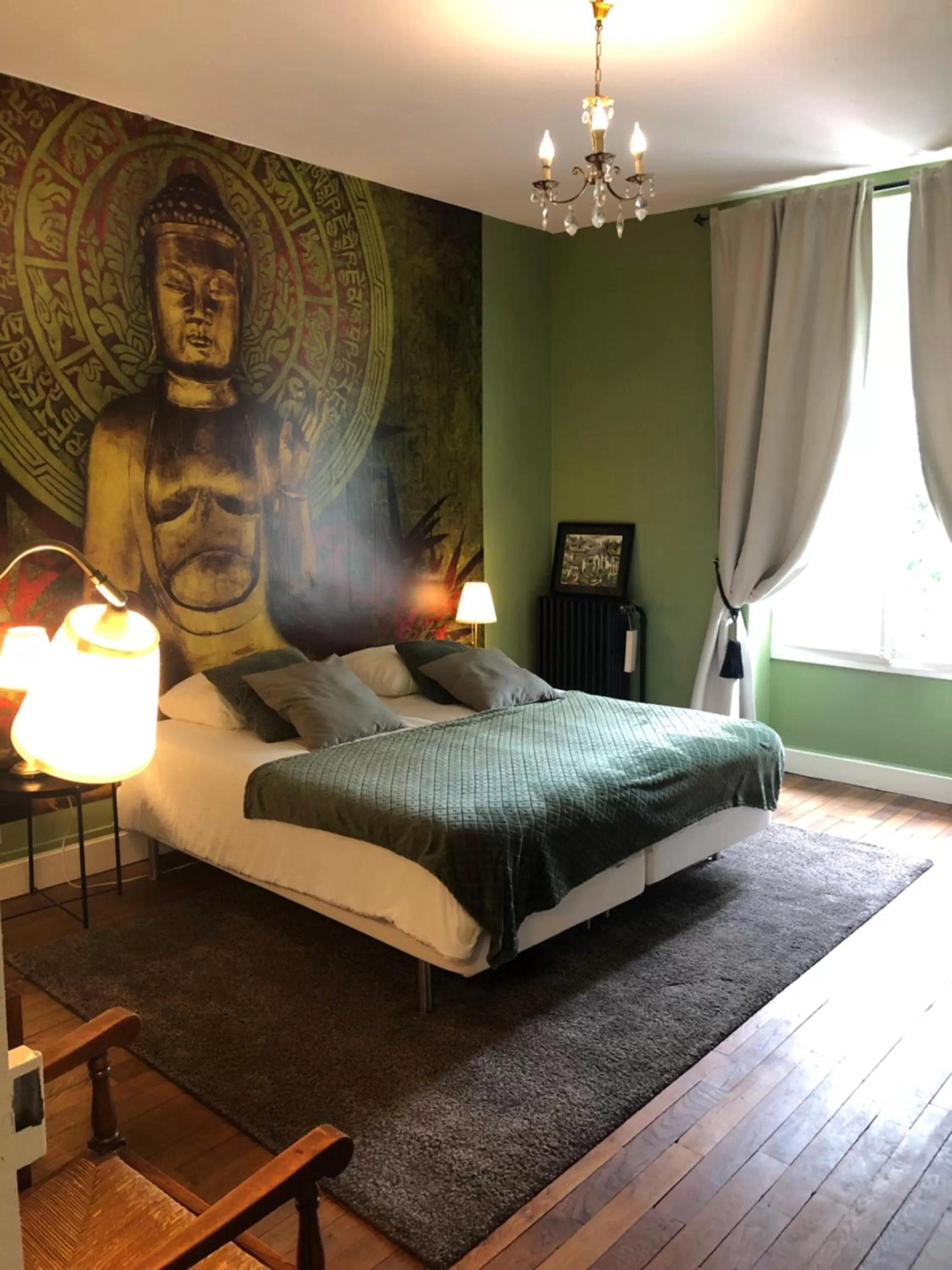 Bedroom, Bed in Maison de la Comtesse