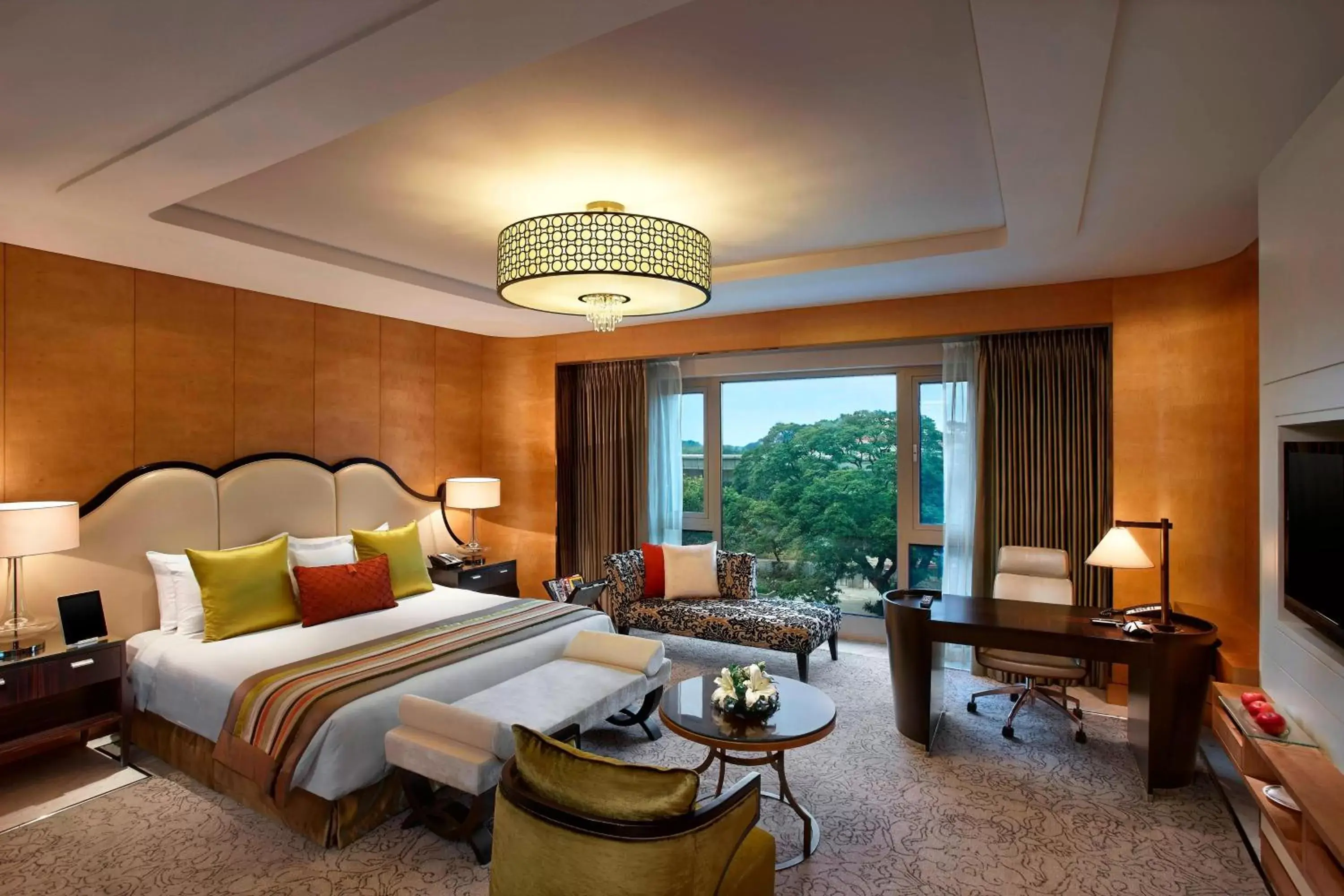 Photo of the whole room in ITC Grand Chola, a Luxury Collection Hotel, Chennai
