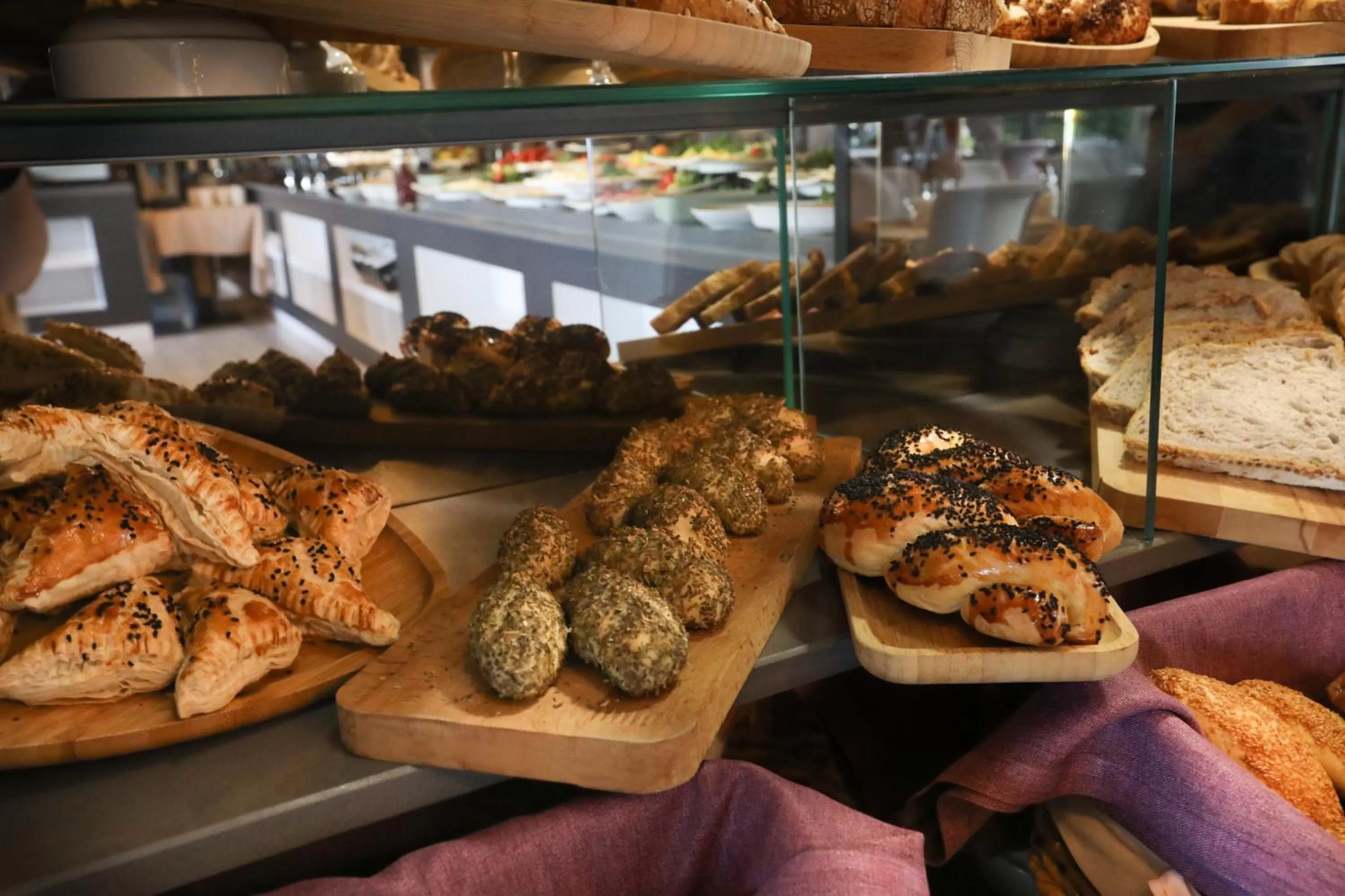 Buffet breakfast in Skalion Hotel