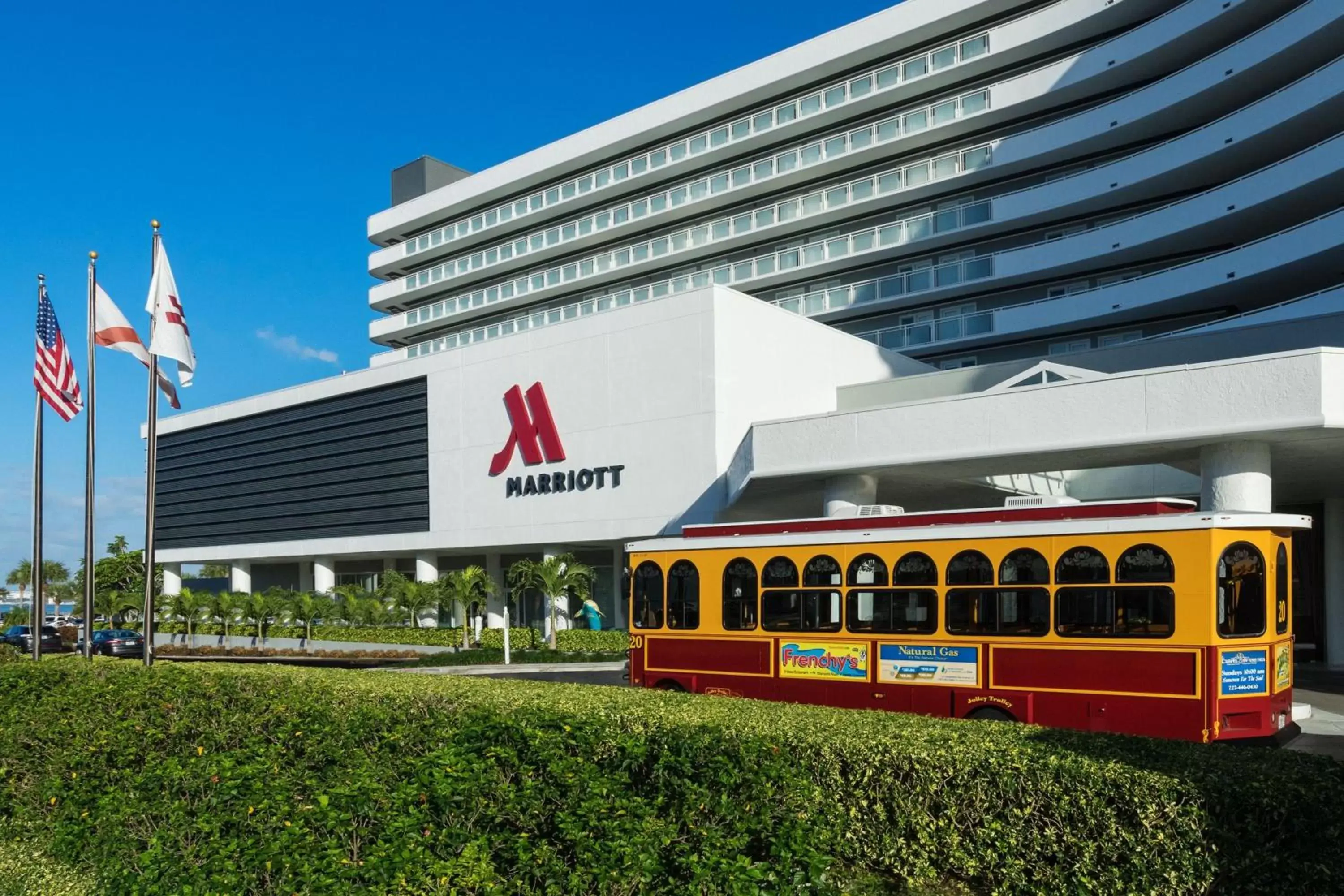 Property Building in Clearwater Beach Marriott Suites on Sand Key