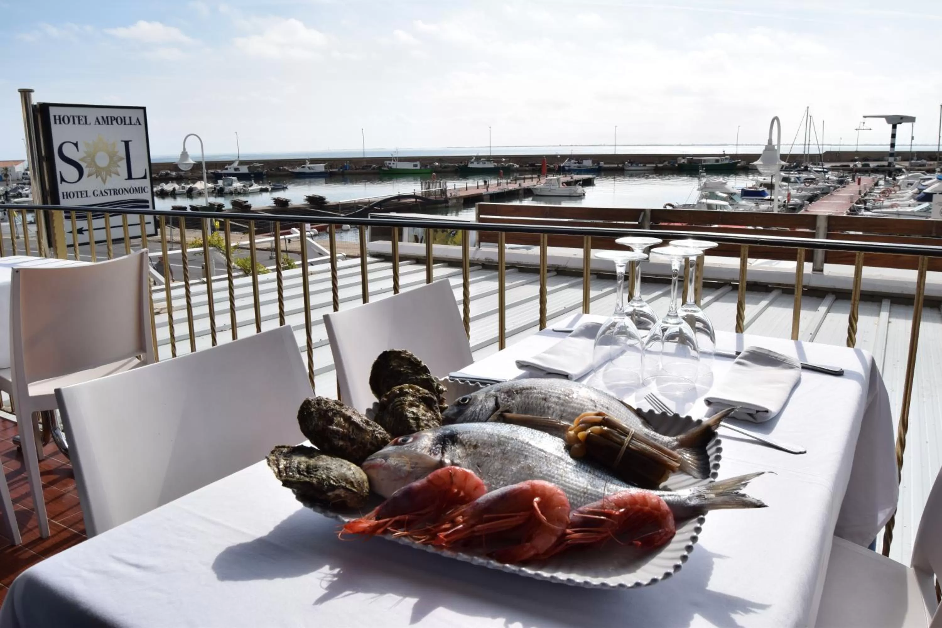 Food close-up in Hotel Ampolla Sol