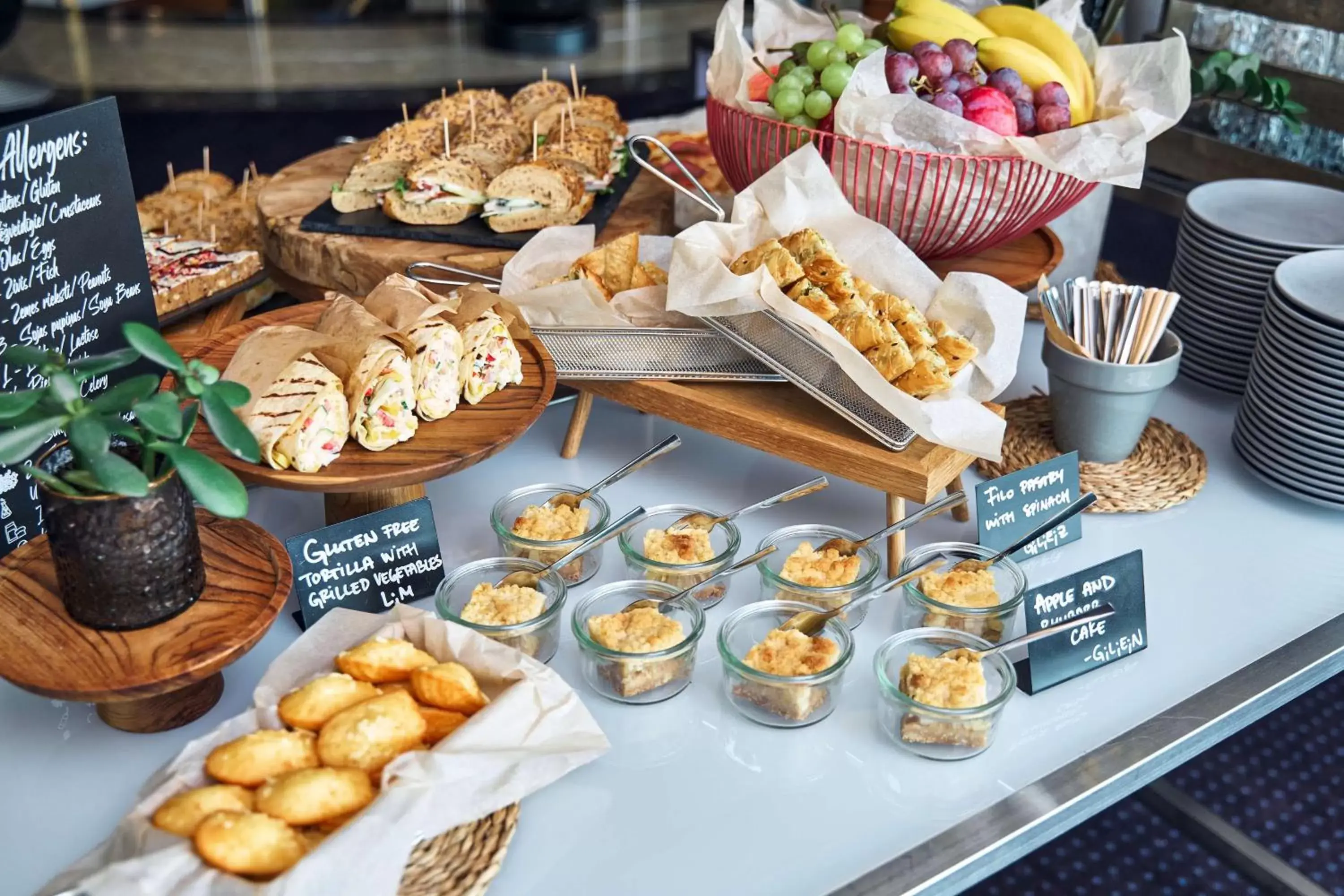 Food close-up, Breakfast in Radisson Blu Latvija Conference & Spa Hotel, Riga