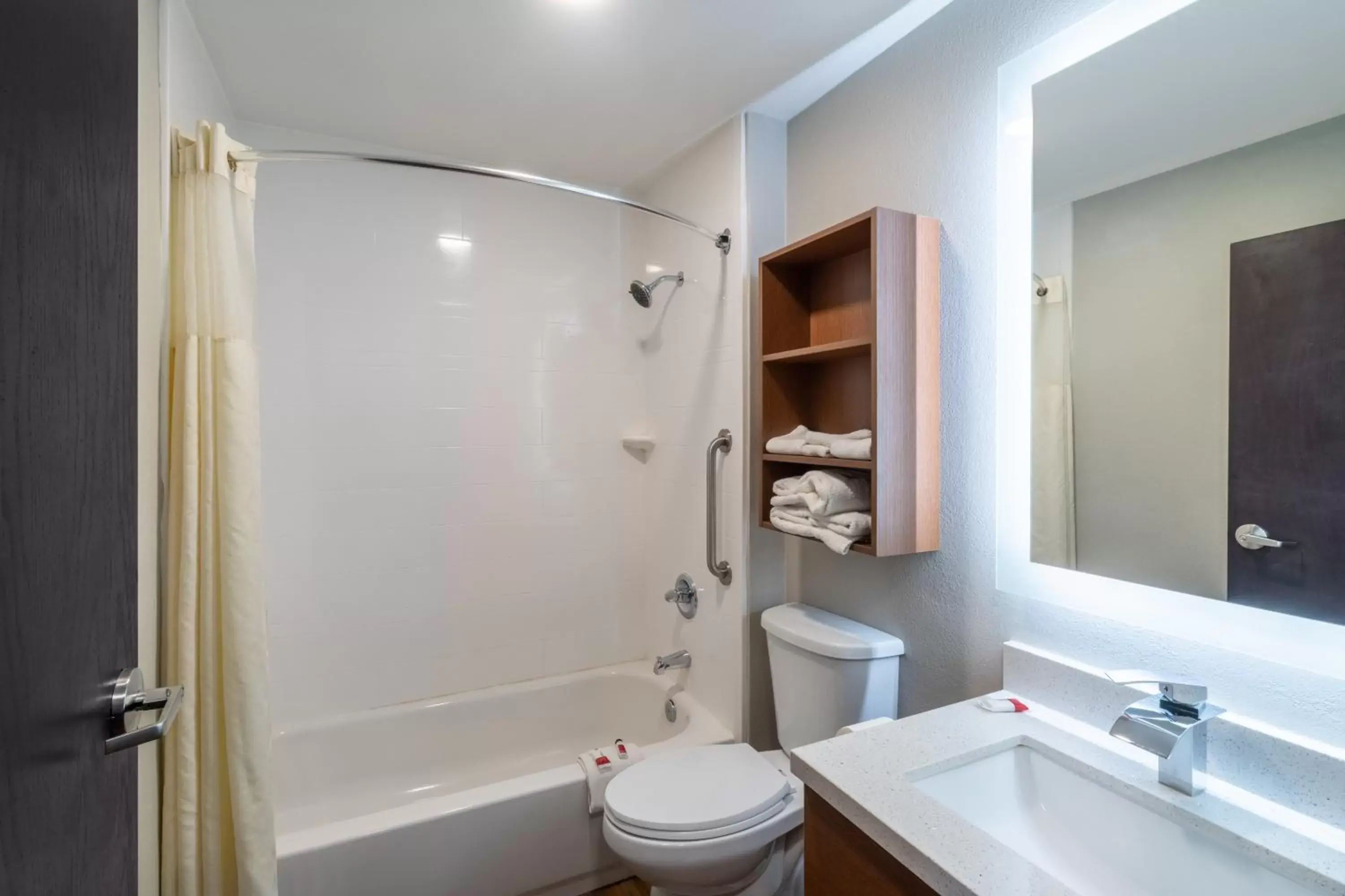 Bathroom in Microtel Inn & Suites by Wyndham Savannah/Pooler