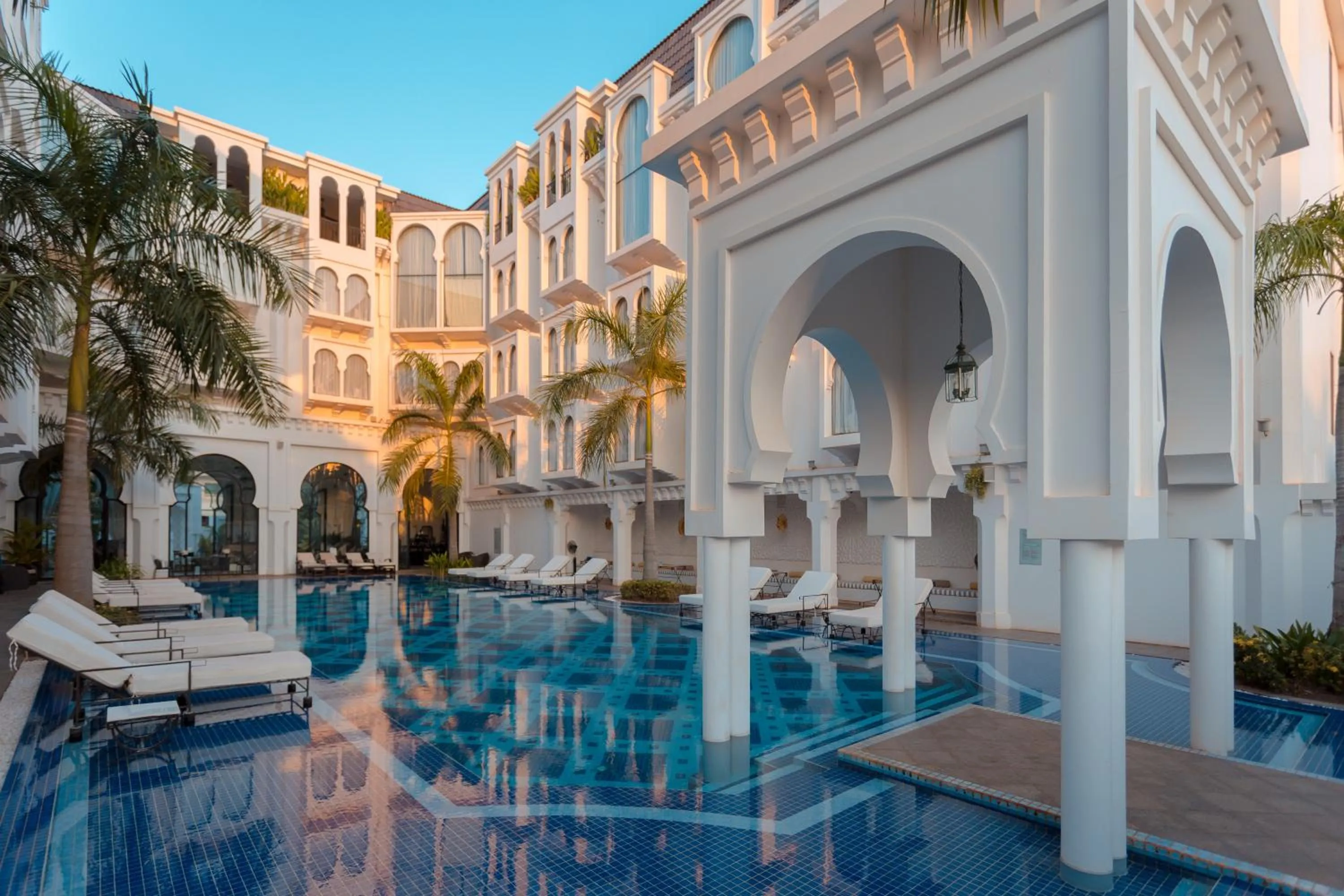 Pool view in Sarai and Wander Resort