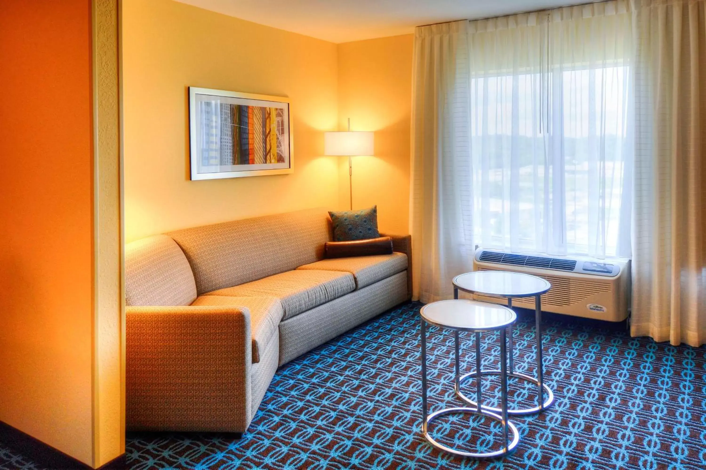 Living room, Seating Area in Fairfield Inn & Suites by Marriott Princeton