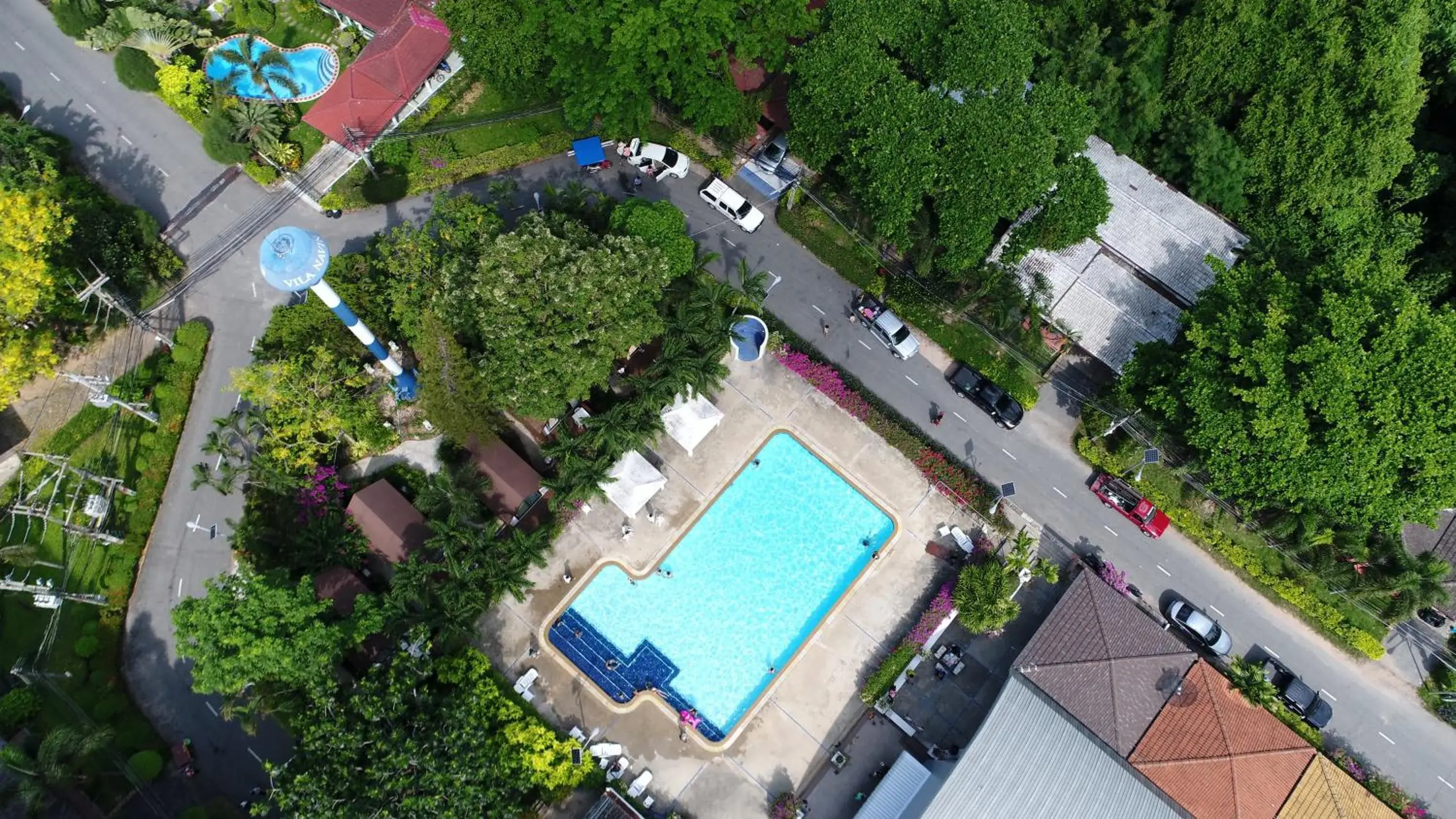 Bird's eye view, Bird's-eye View in Villa Navin