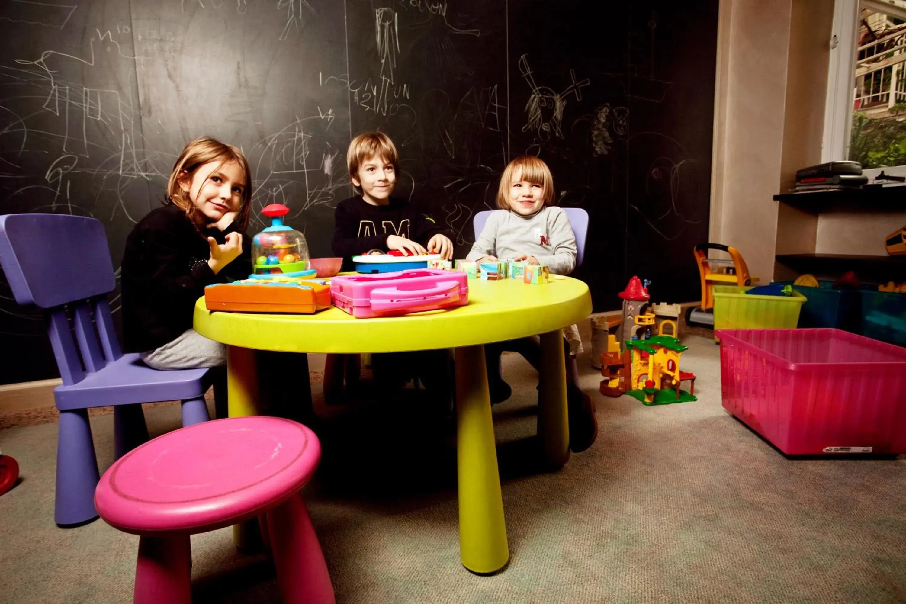 Children play ground in Hotel Dei Fiori Restaurant - Meeting & Spa