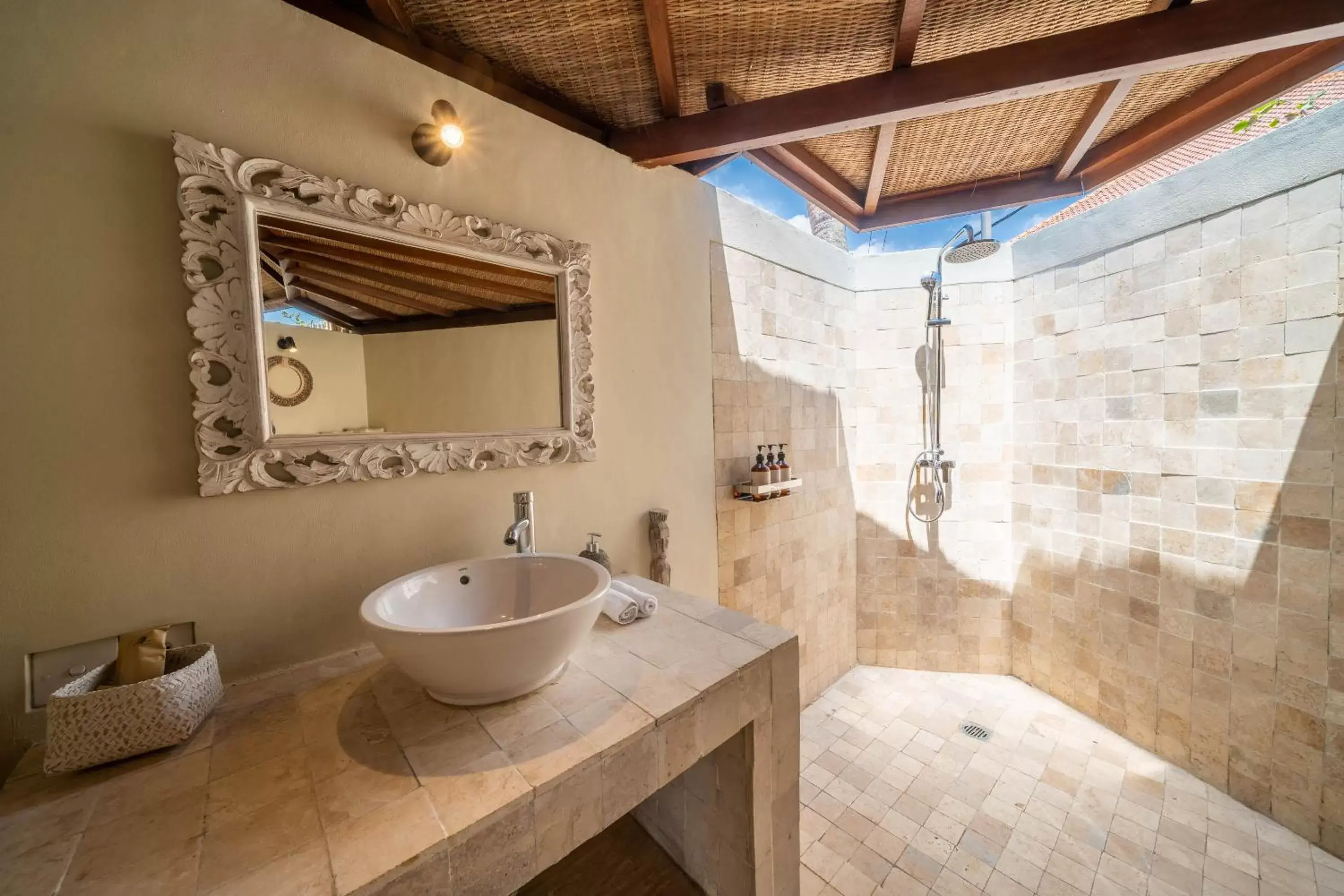 Bathroom in Blue Lagoon Avia Villas