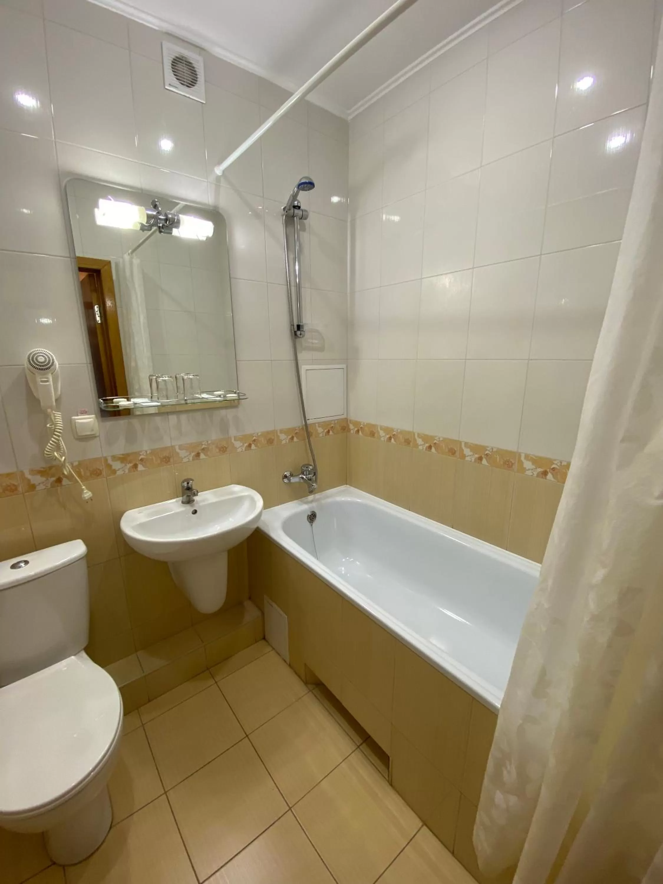 Bathroom in Dnipro Hotel