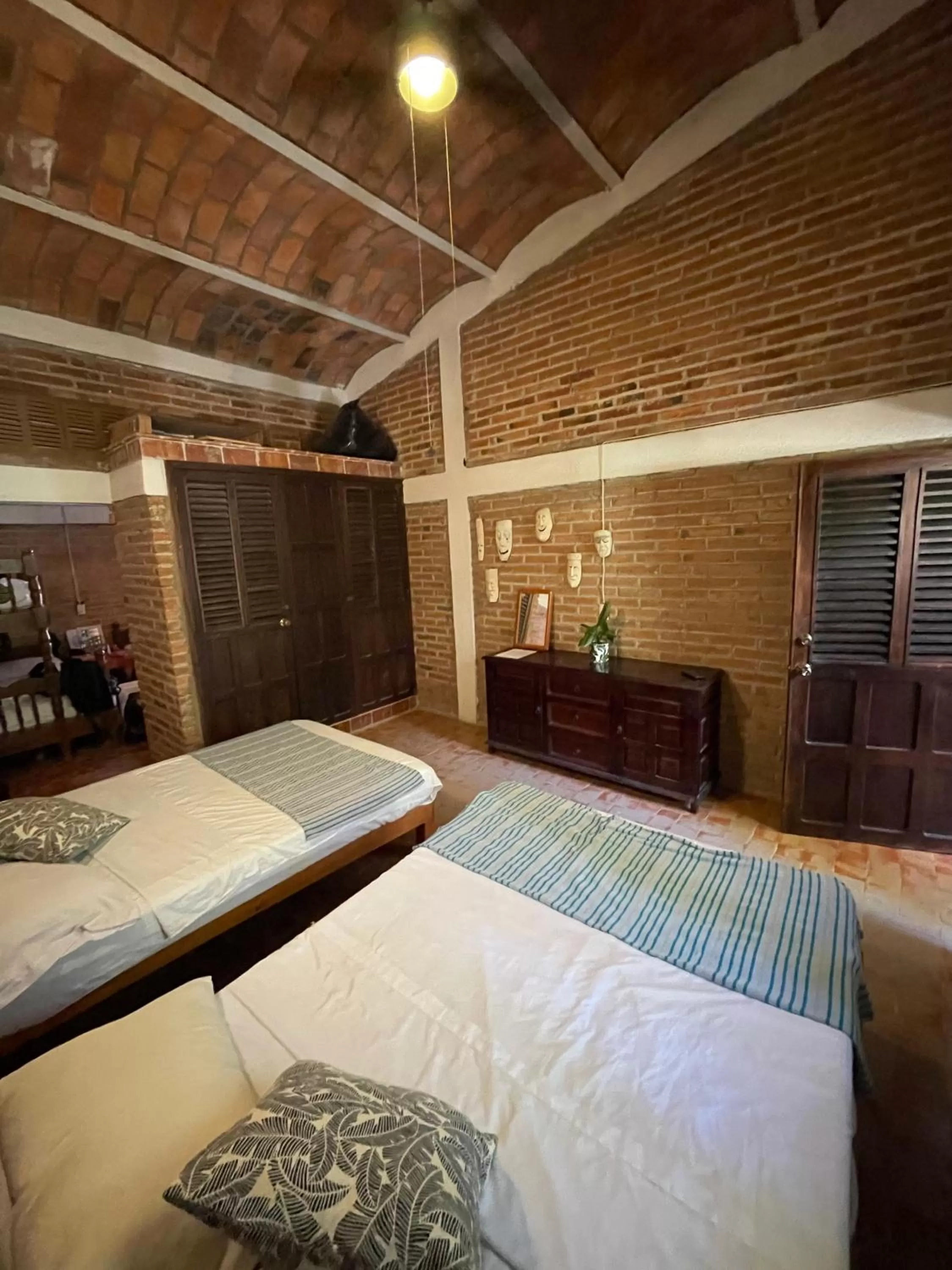 Bed in Hosteria Chata Adults Only