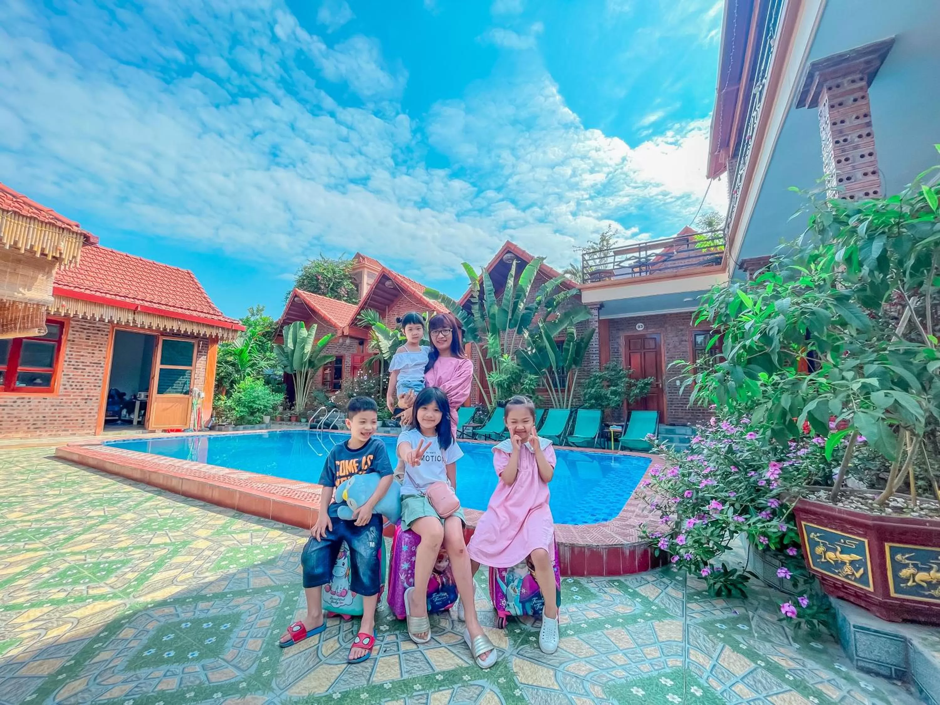 Swimming Pool in Cosiana Homestay