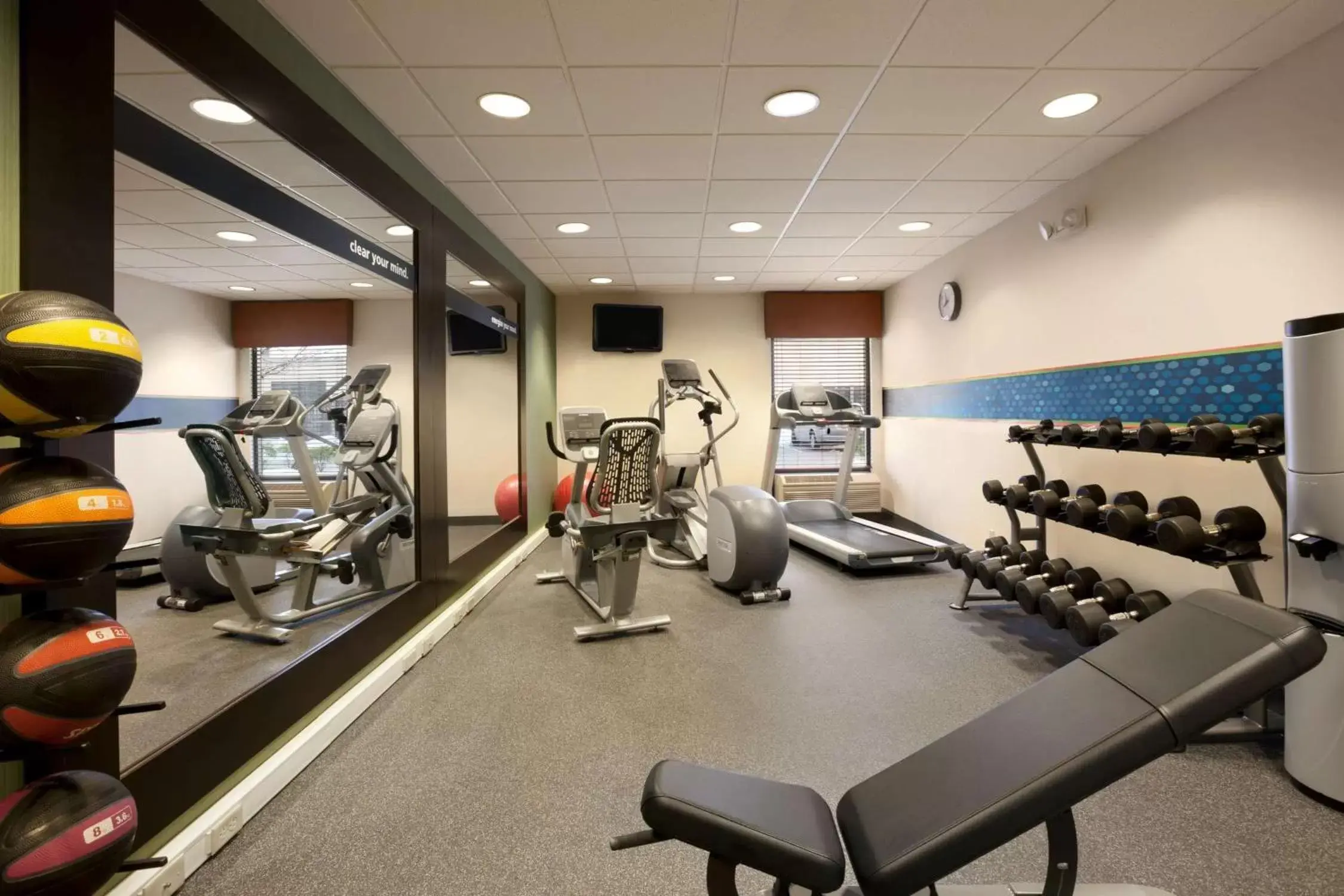 Fitness centre/facilities, Fitness Center/Facilities in Hampton Inn Boston/Braintree