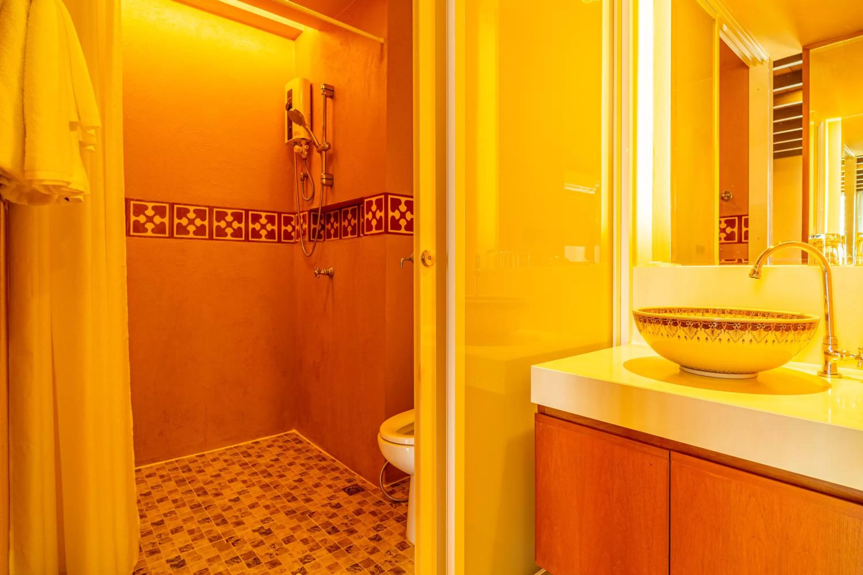 Bathroom in Amber Boutique Silom