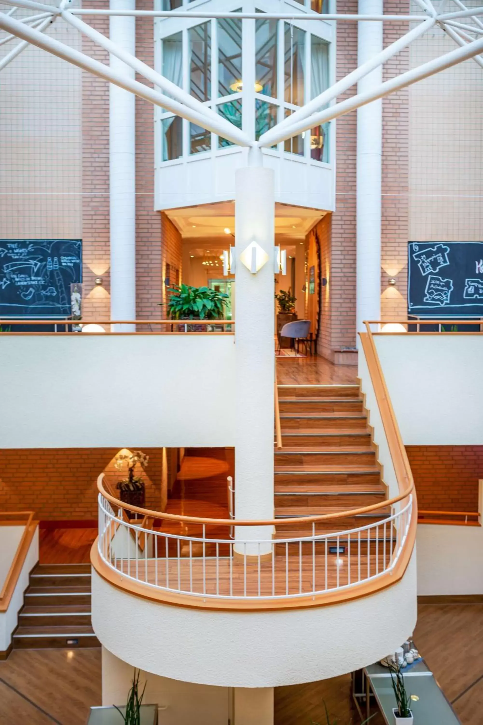 Lobby or reception in Radisson Blu Hotel Karlsruhe