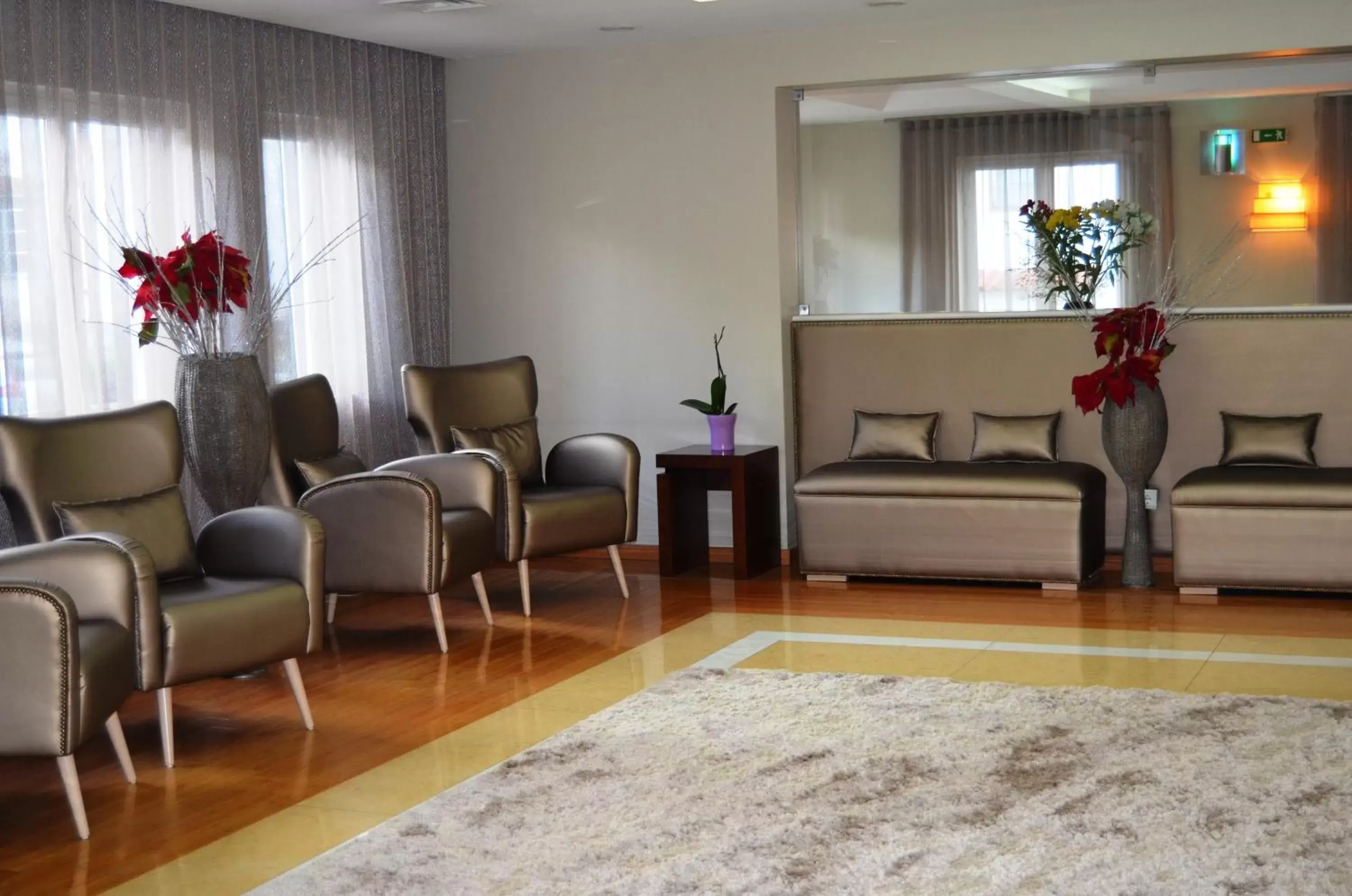 Lobby or reception in Hotel Torres Novas Lobby or reception in Hotel Torres Novas