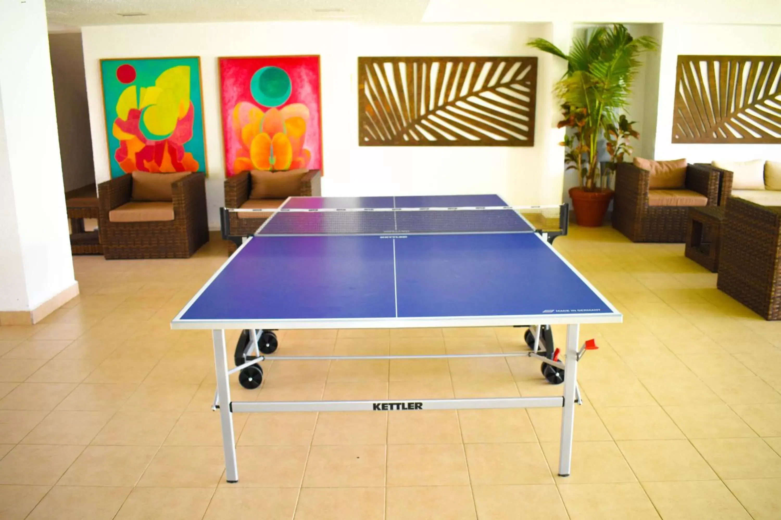 Game Room, Table Tennis in Beachscape Kin Ha Villas & Suites