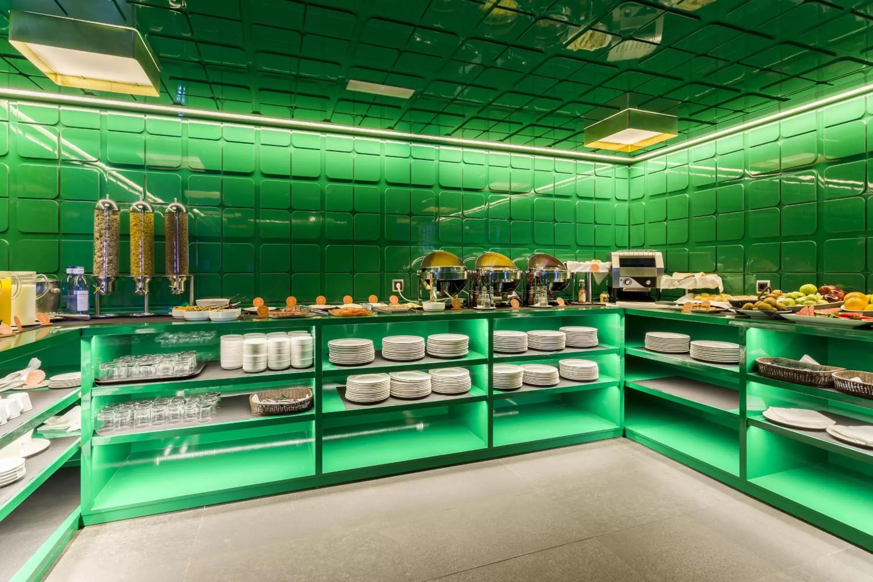 Buffet breakfast in Room Mate Carla, Barcelona Buffet breakfast in Room Mate Carla, Barcelona