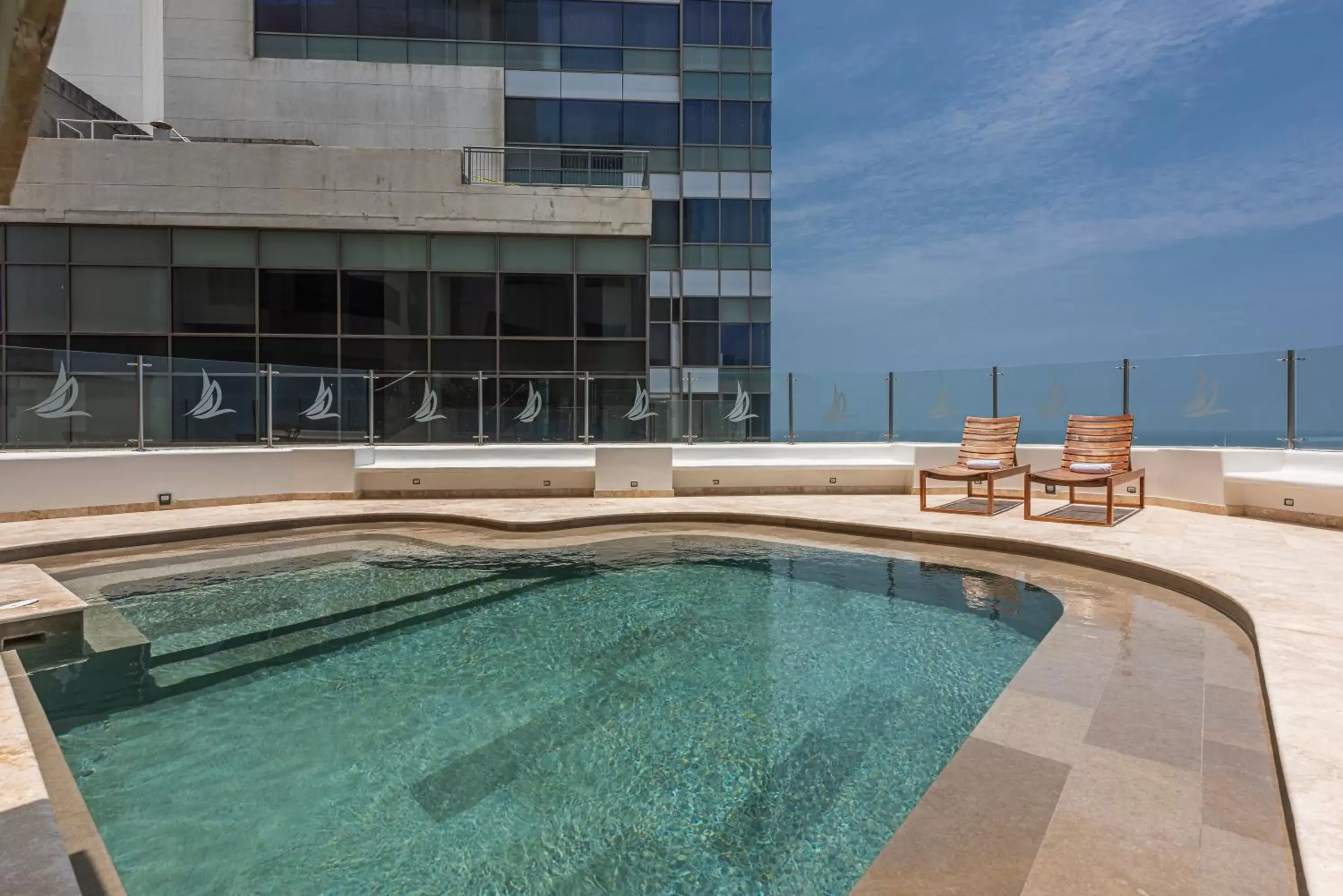 Pool view, Swimming Pool in Hotel Regatta Cartagena