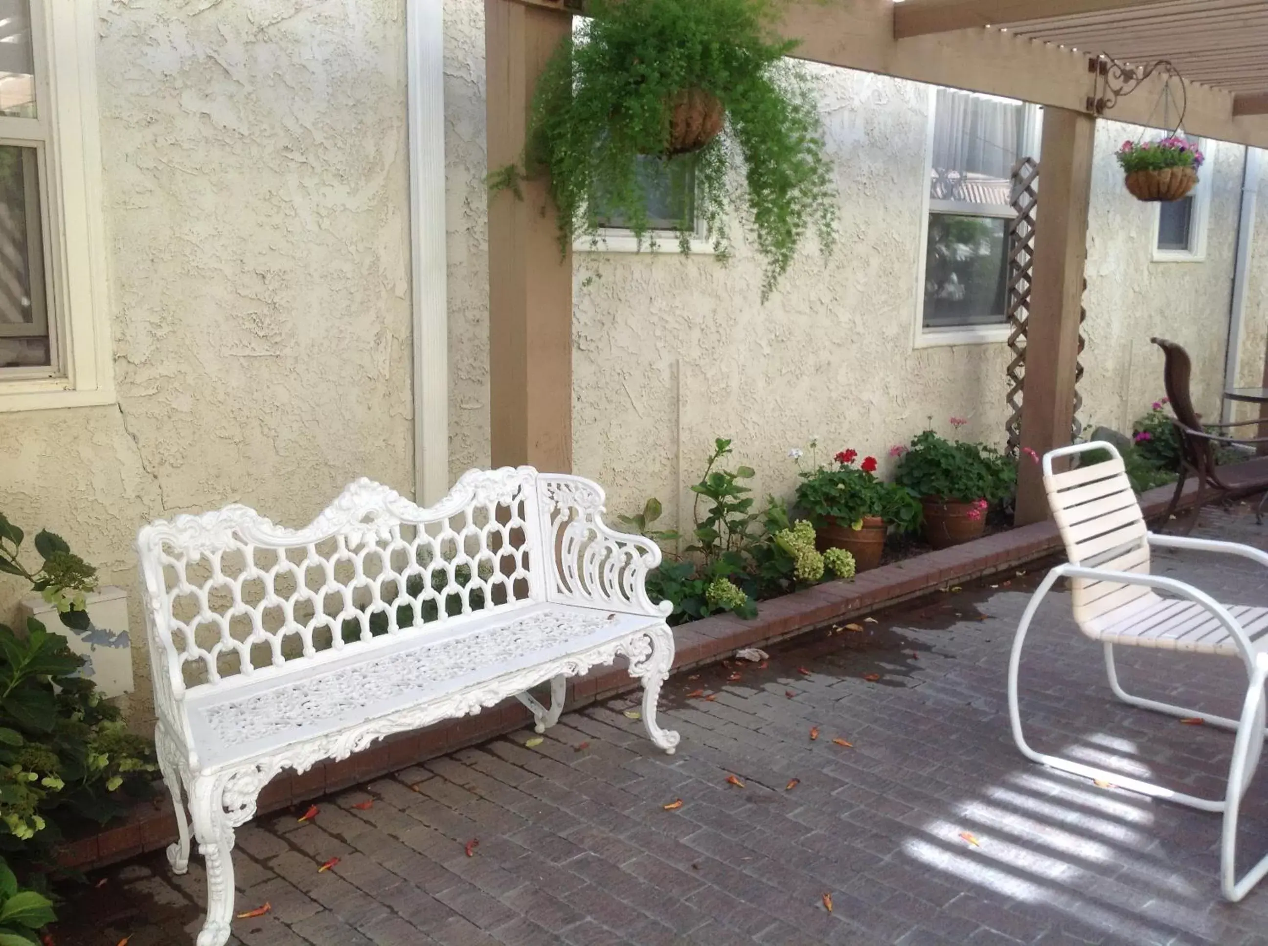 Facade/entrance, Seating Area in Historic Dow Hotel