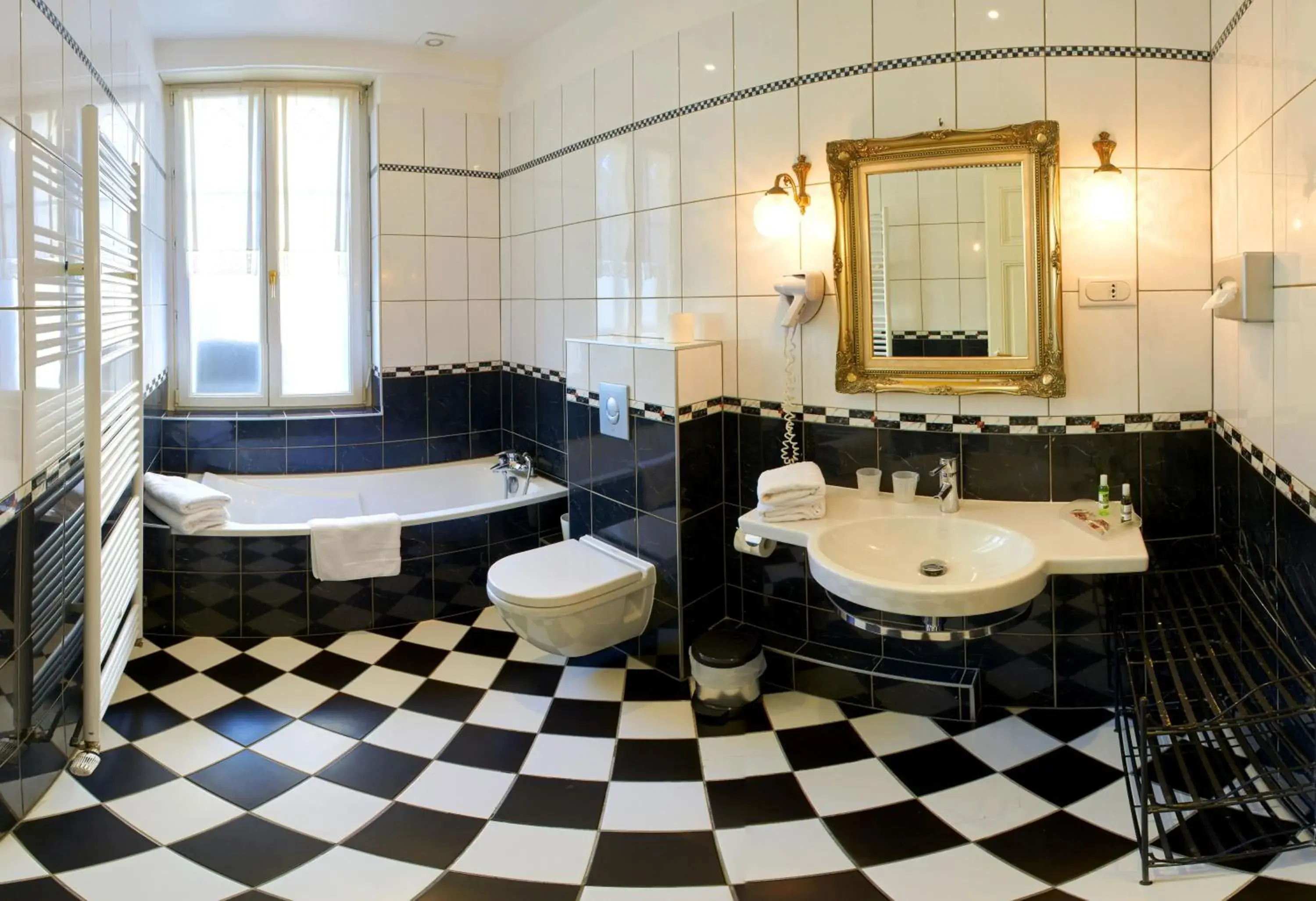 Bathroom in Hotel Restaurant Du Parc