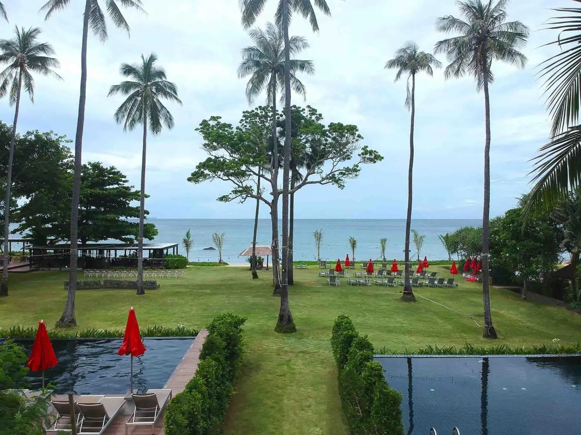 Garden in SriLanta Resort and Spa