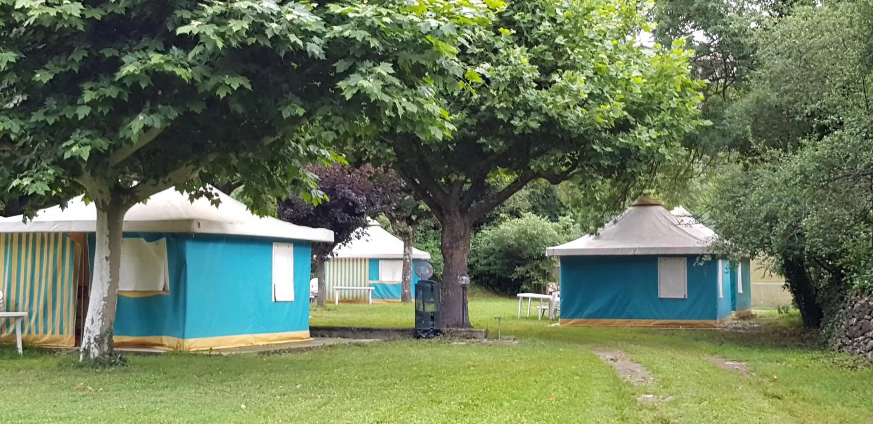 Garden in Le Moulin D'onclaire Camping et chambres d'hôtes