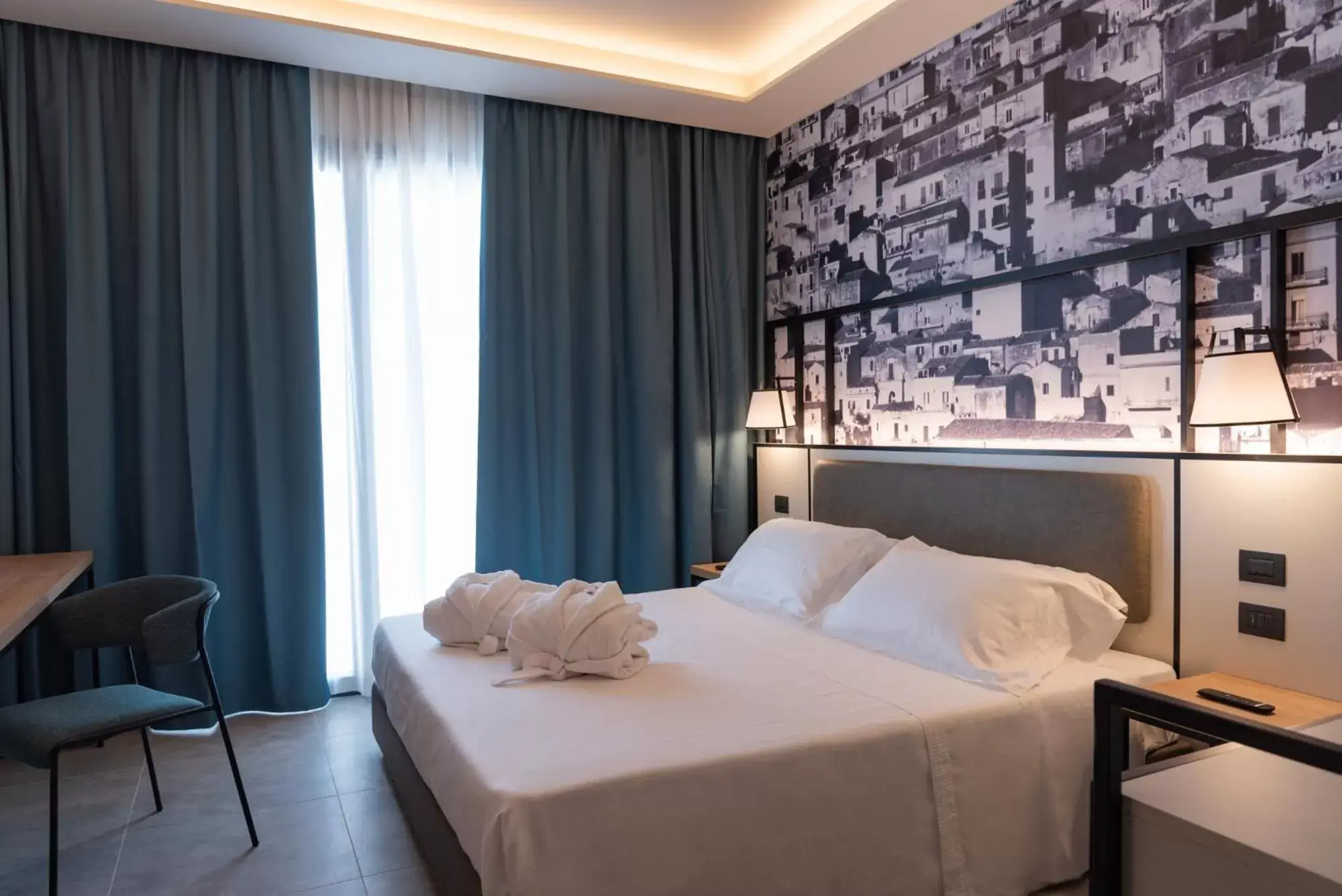 Bed in Modica Boutique Hotel