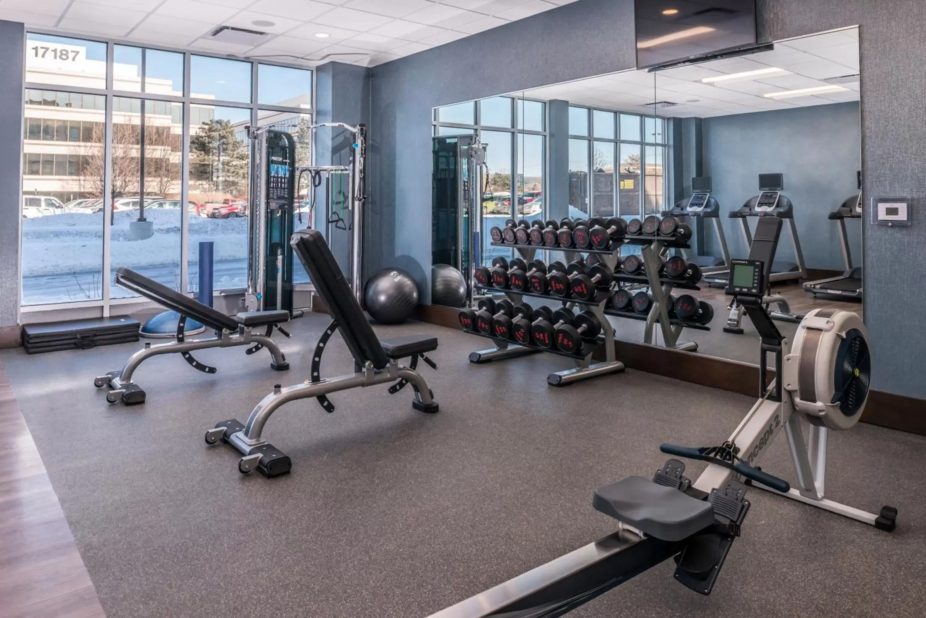 Fitness centre/facilities, Fitness Center/Facilities in Holiday Inn Detroit Northwest - Livonia, an IHG Hotel