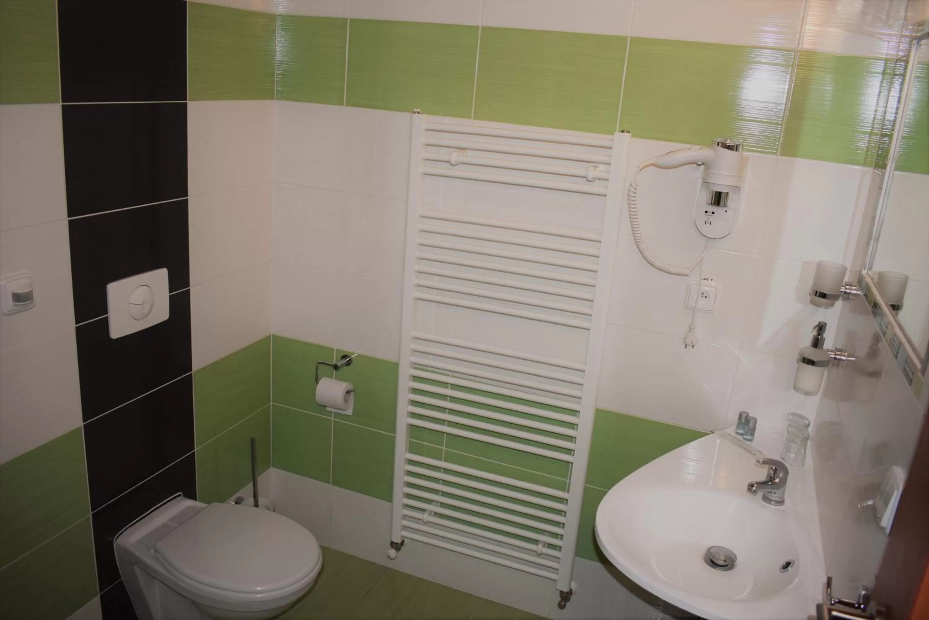 Bathroom in Motel Roubenka