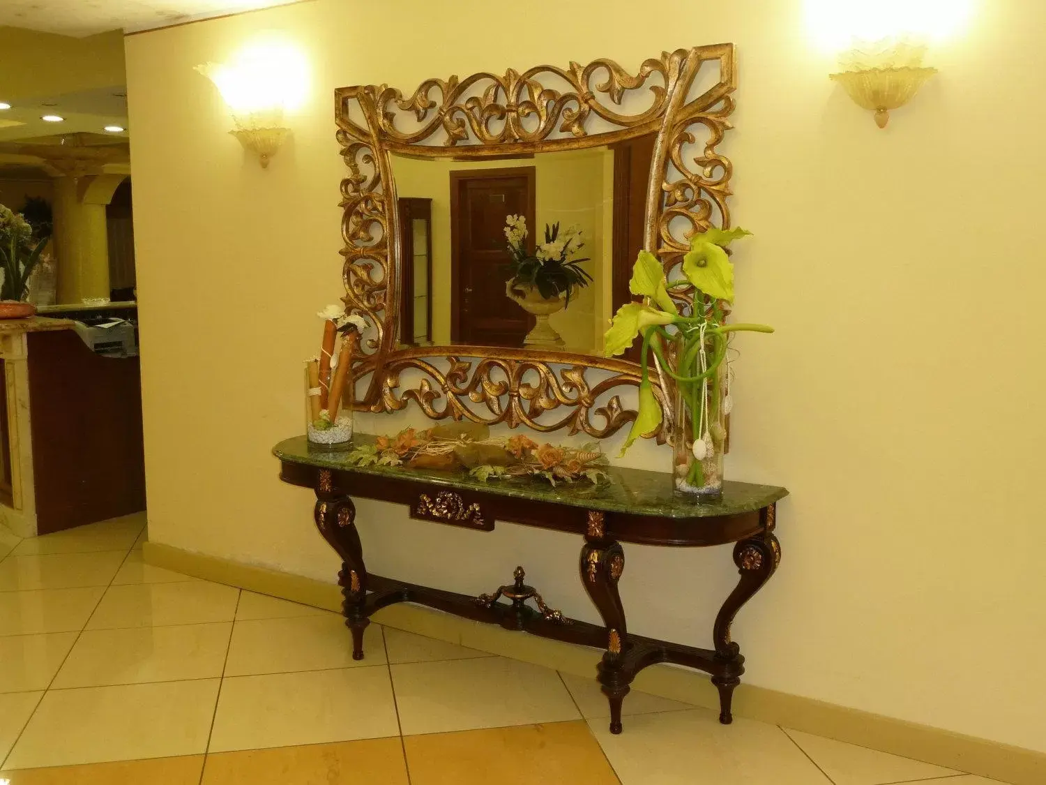 Lobby or reception in Hotel Roscianum Welness SPA